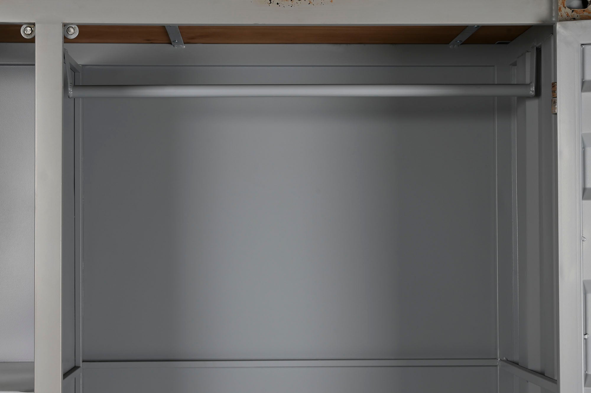 Armario Metal 112X46X174 Container Gris