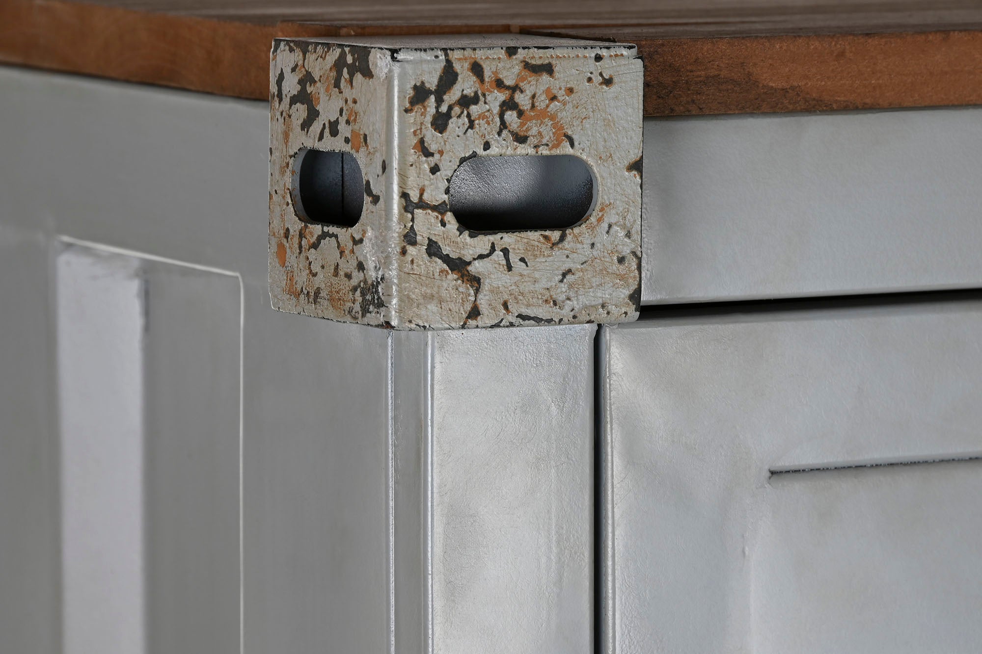 Armario Metal 112X46X174 Container Gris