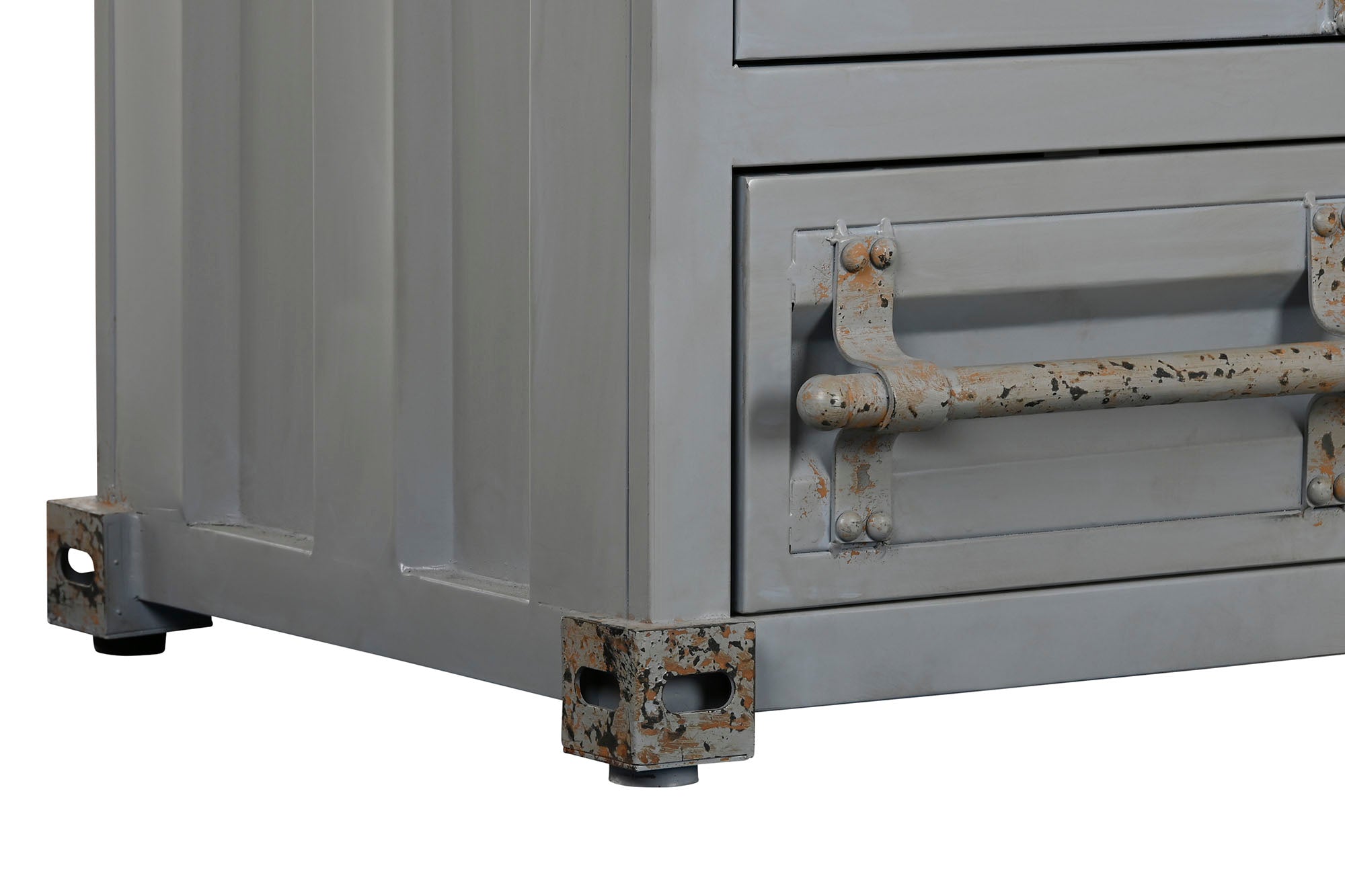 Armario Metal 112X46X174 Container Gris
