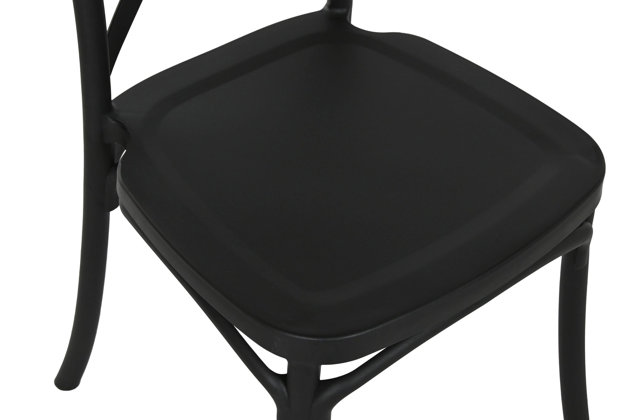 PP Chair 48X51X88 Crossback Black