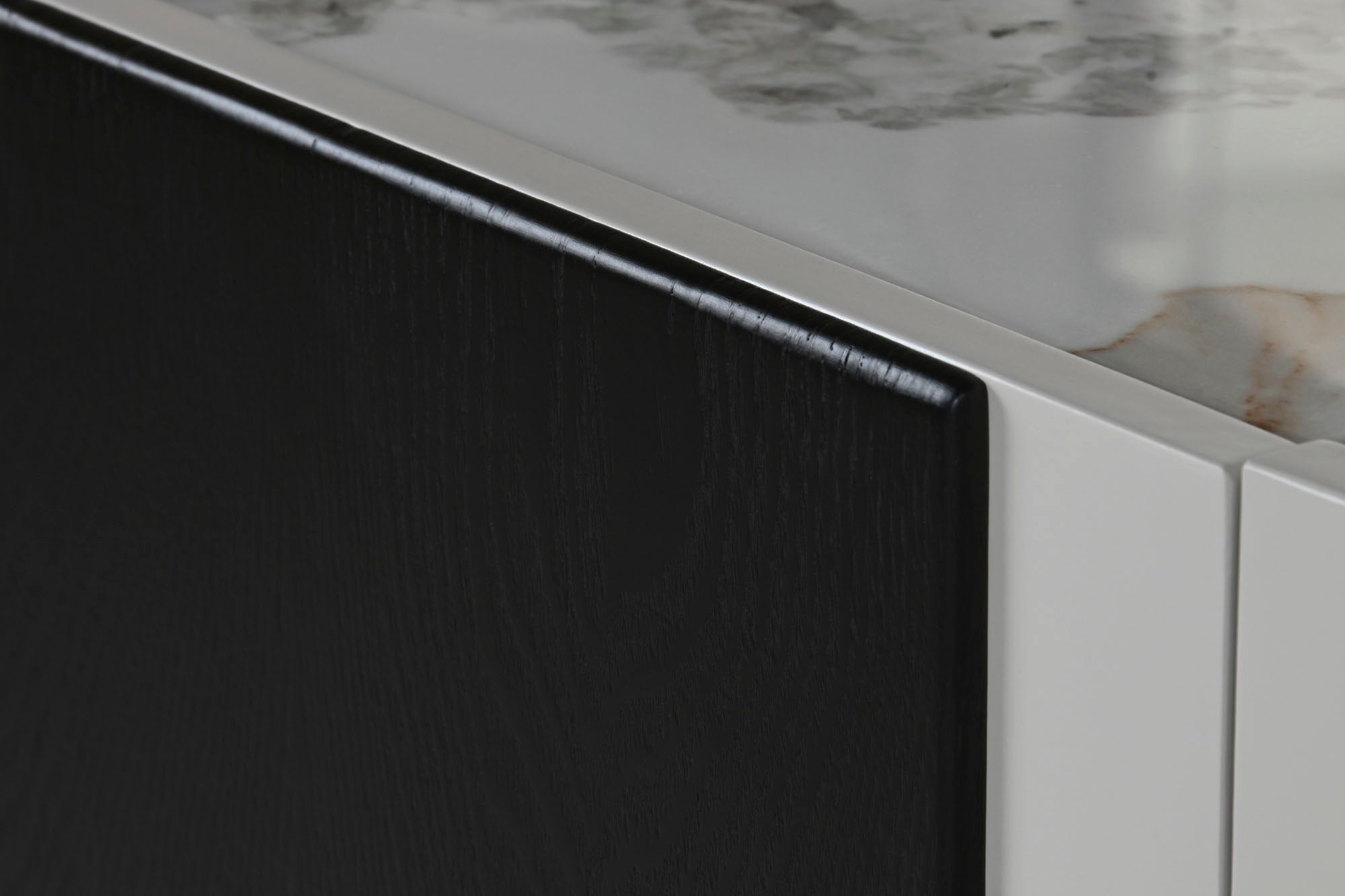 Mueble Tv Marmol Mdf 200X40X42 Beige