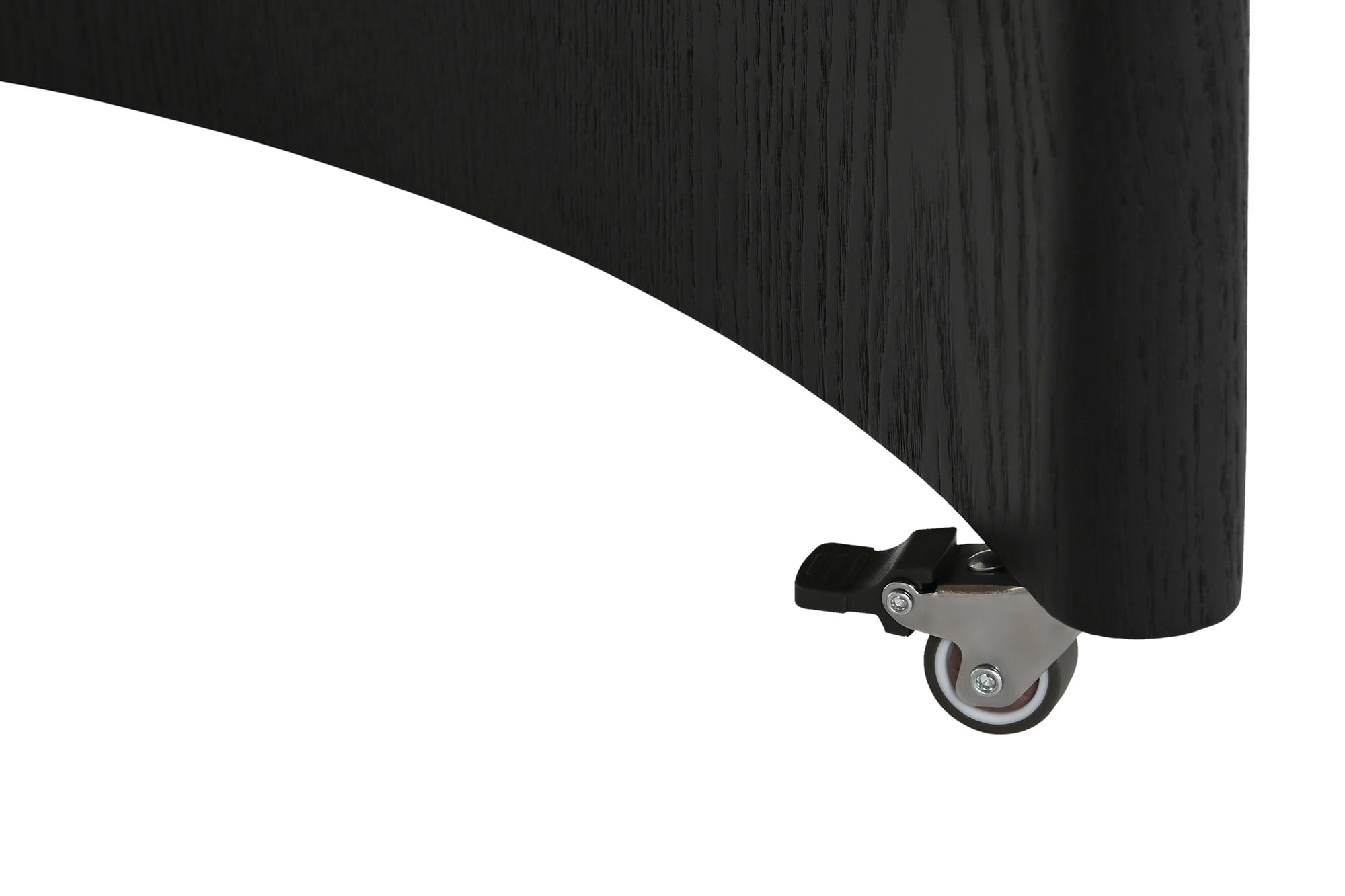 Mesa Centro Cristal Mdf 85X120X37 Negro