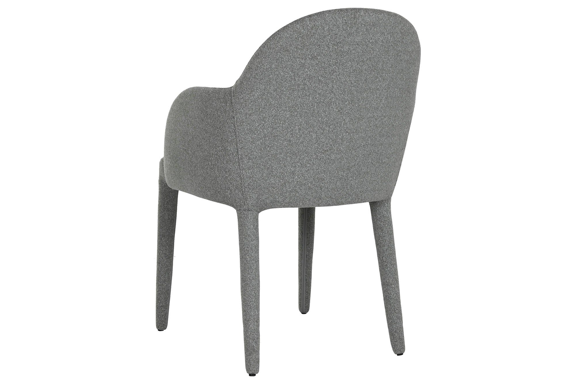 Cadeira de metal de poliéster 59x63x86 cinza