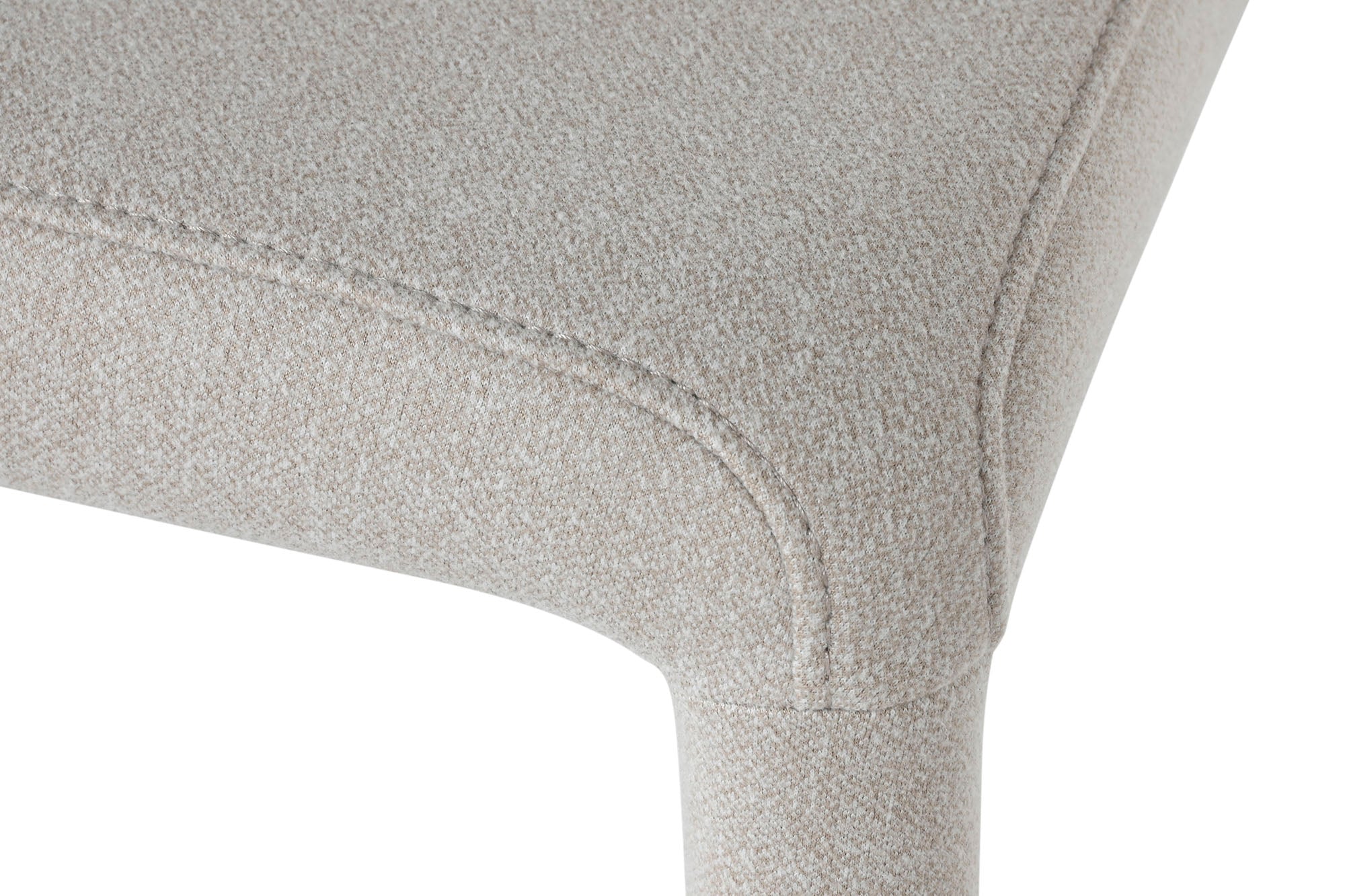 Polyester Metal Chair 51X50X80 Beige