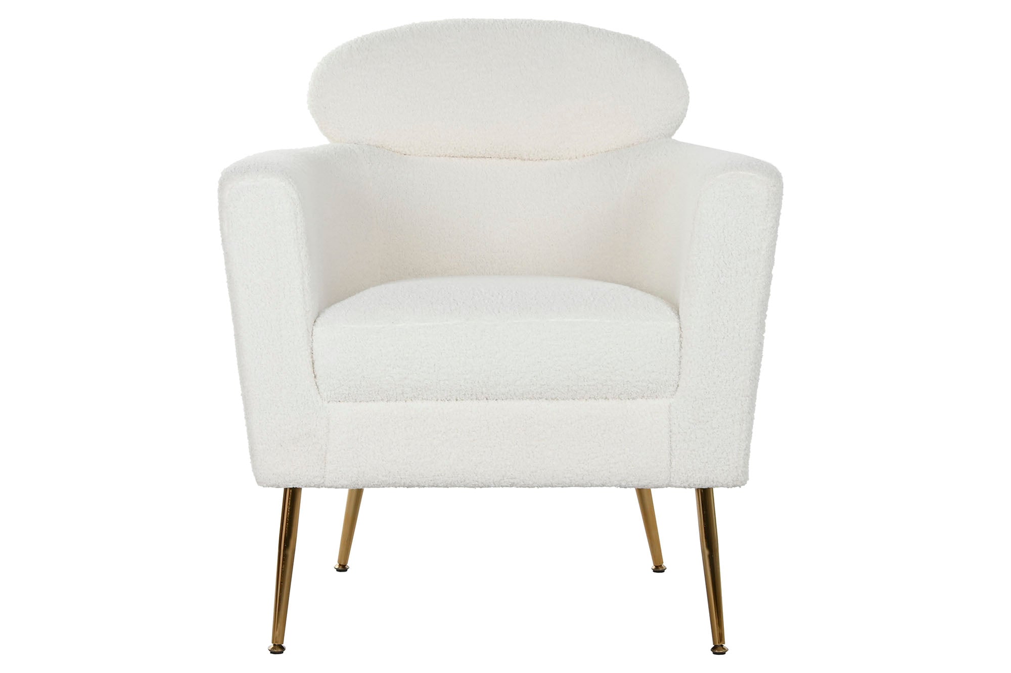 Armchair Set 2 Polyester Wood 74X76X82 Footrest