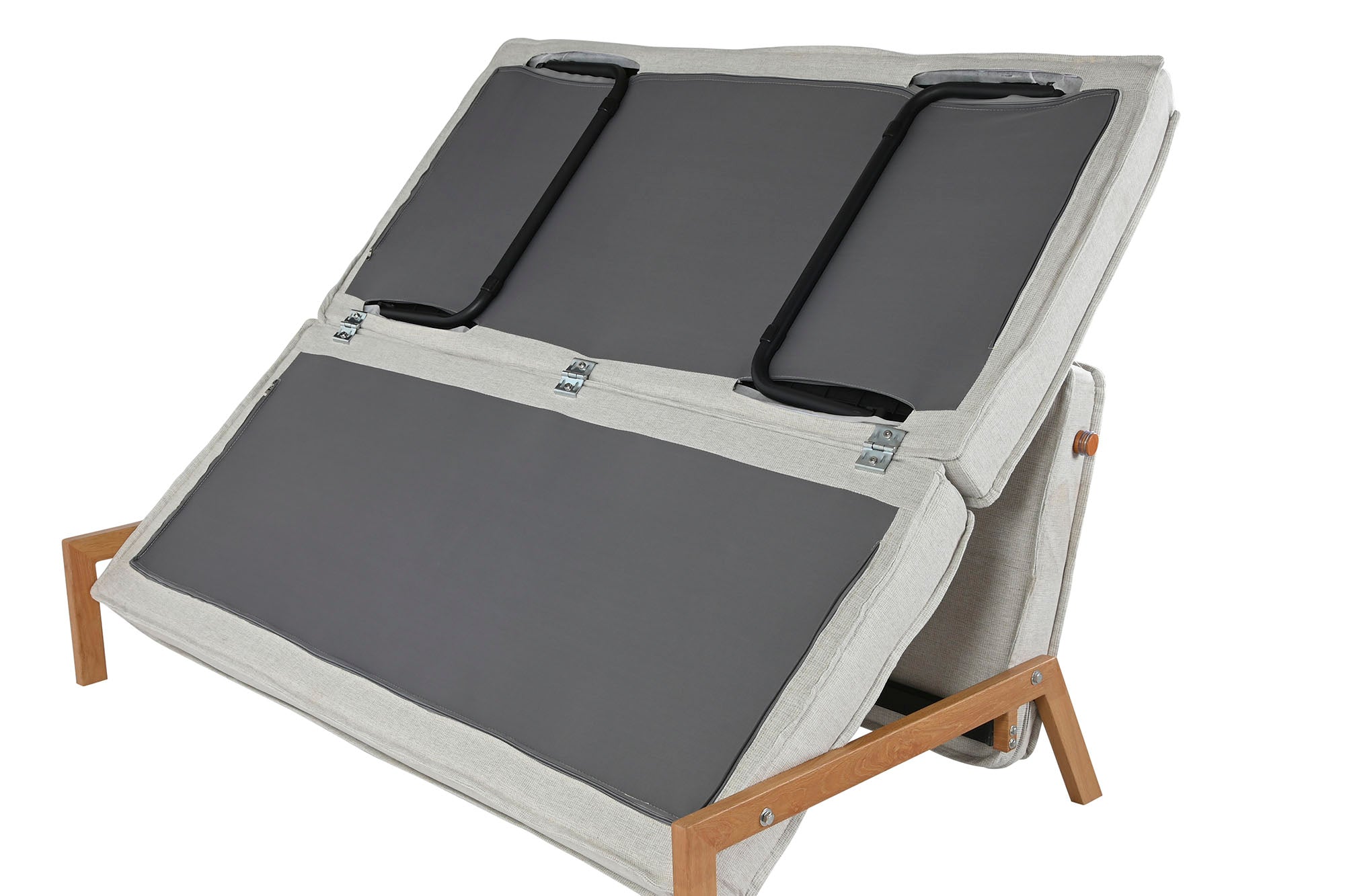 Metal Polyester Sofa Bed 151X96X79