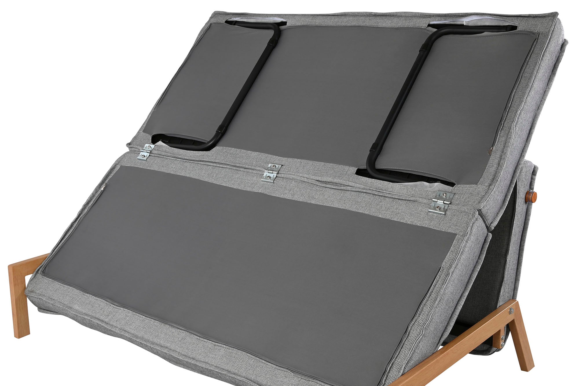 Metal Polyester Sofa Bed 151X96X79