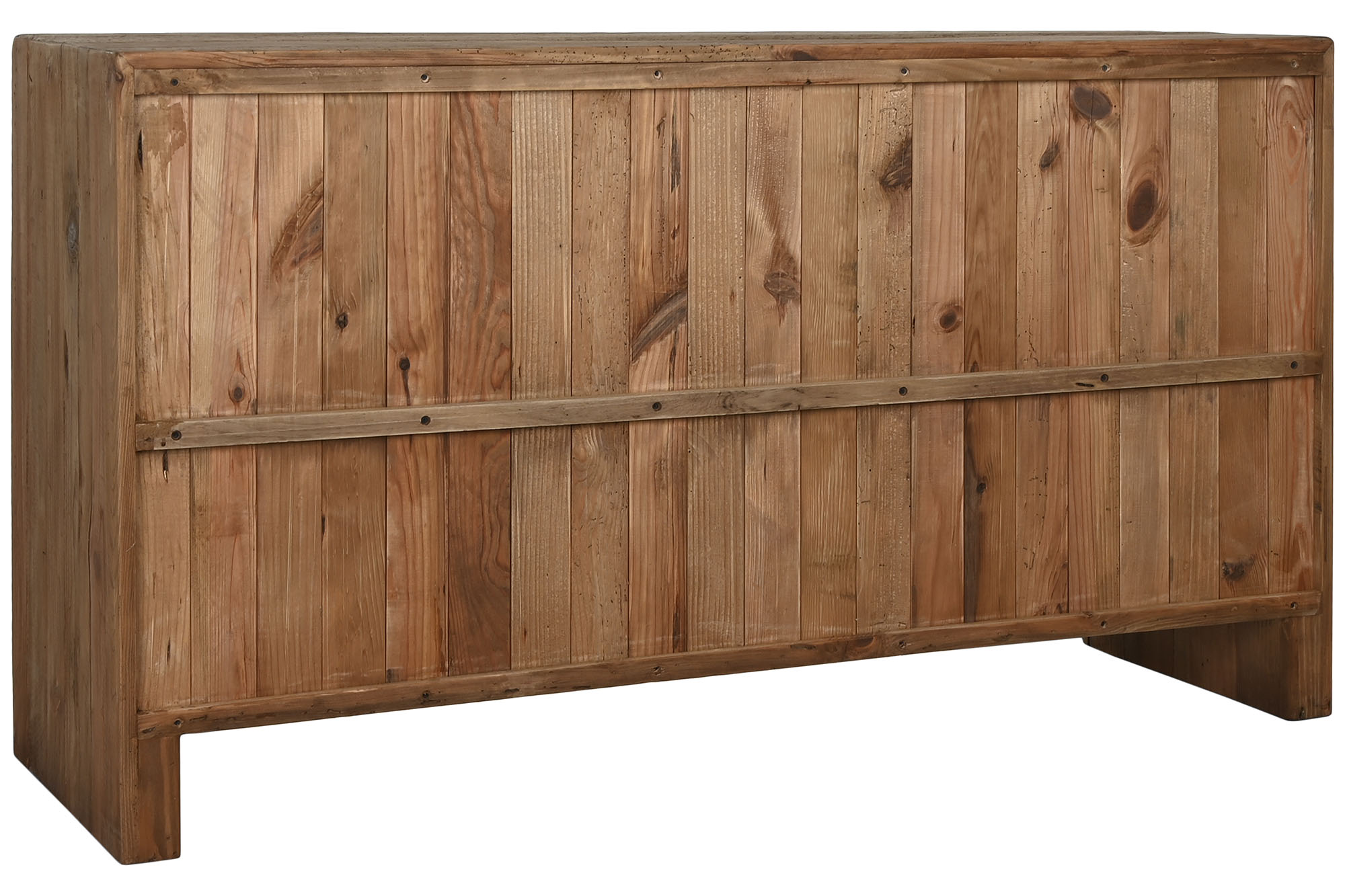 Comoda Madera Reciclada Pino 161X48X90 Natural
