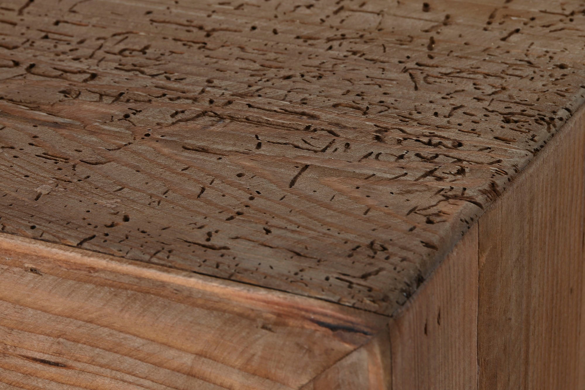 Comoda Madera Reciclada Pino 161X48X90 Natural