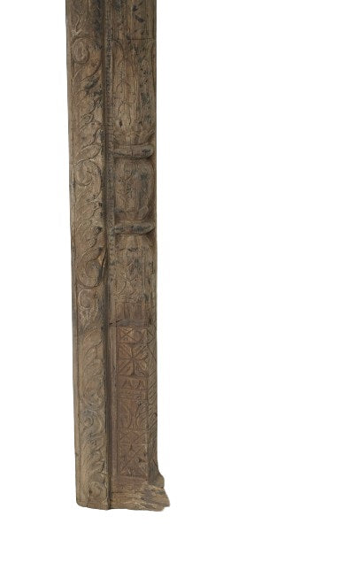 Arco de Teca 144,5x11x277,5 Peça Única Natural