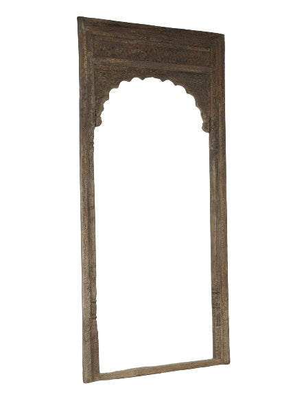 Arco de Teca 144,5x11x277,5 Peça Única Natural