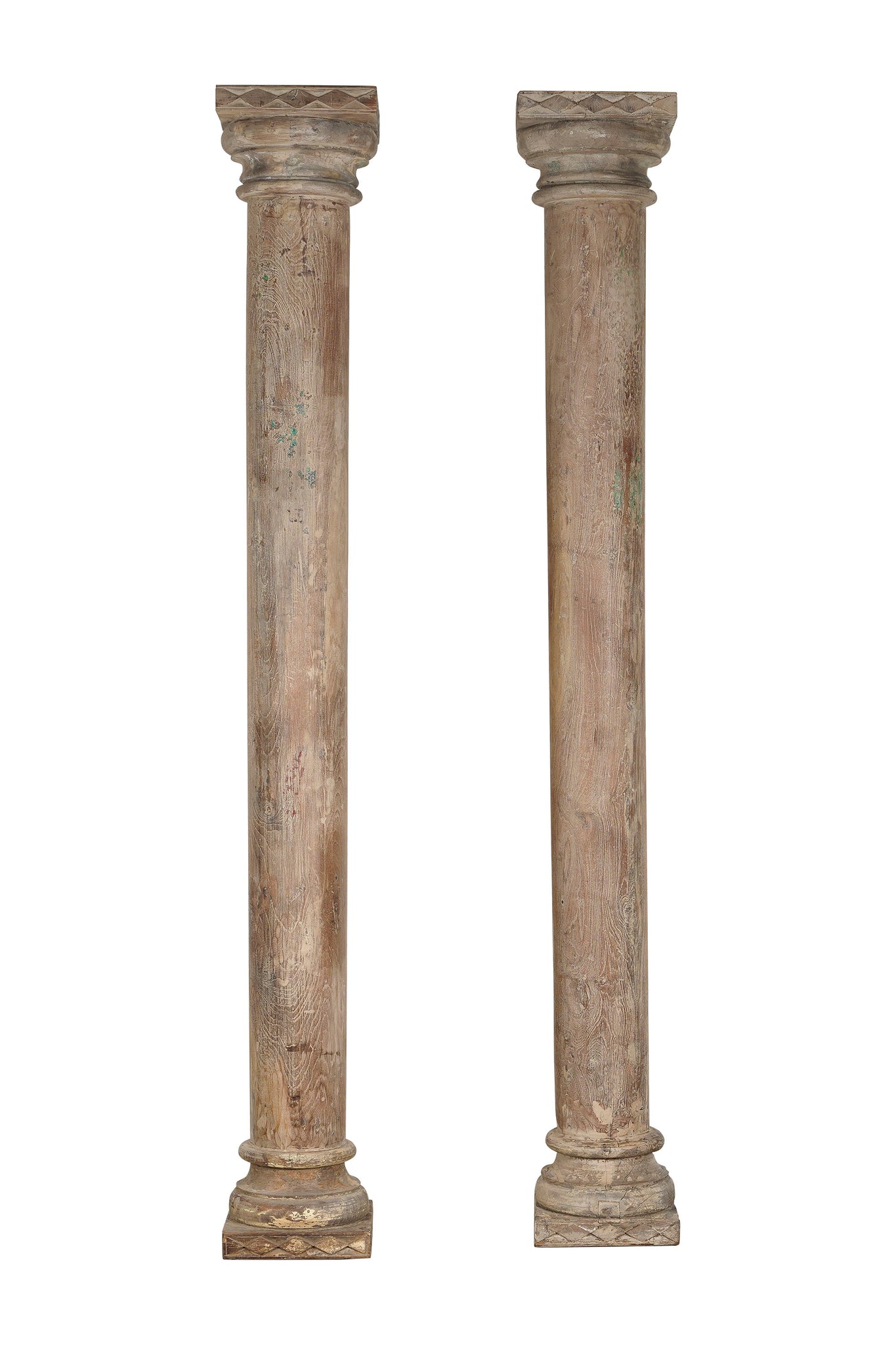 Columna Teca 40X40X287 Pieza Unica