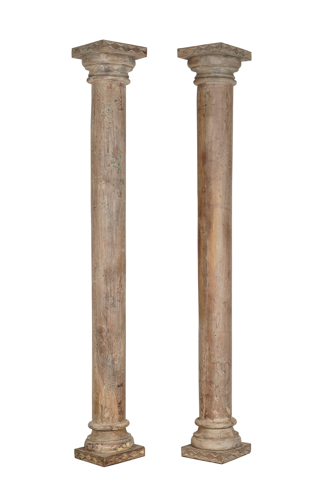 Columna Teca 40X40X287 Pieza Unica