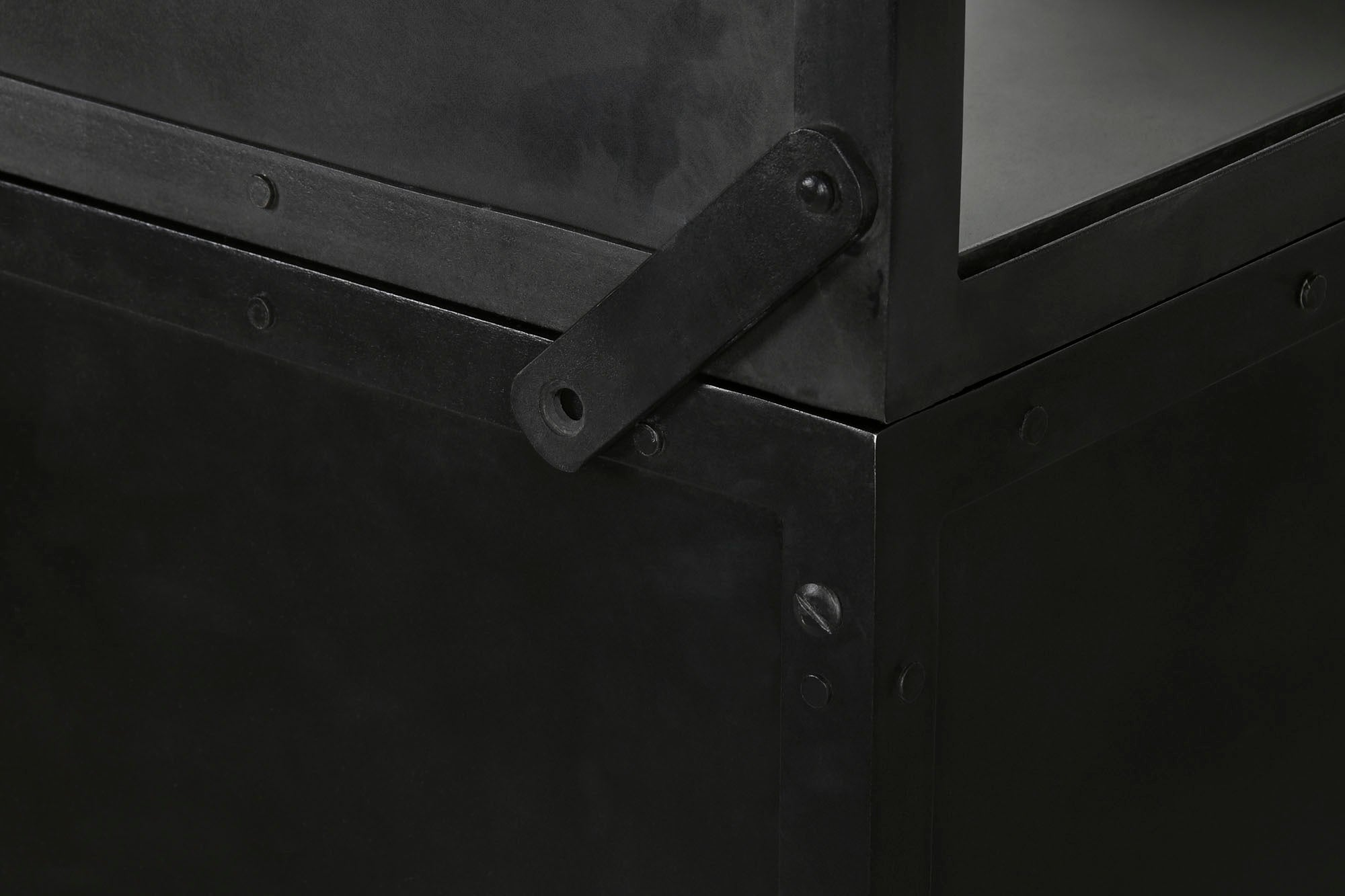 Vitrine de metal 142X47X240 XXL Dois corpos