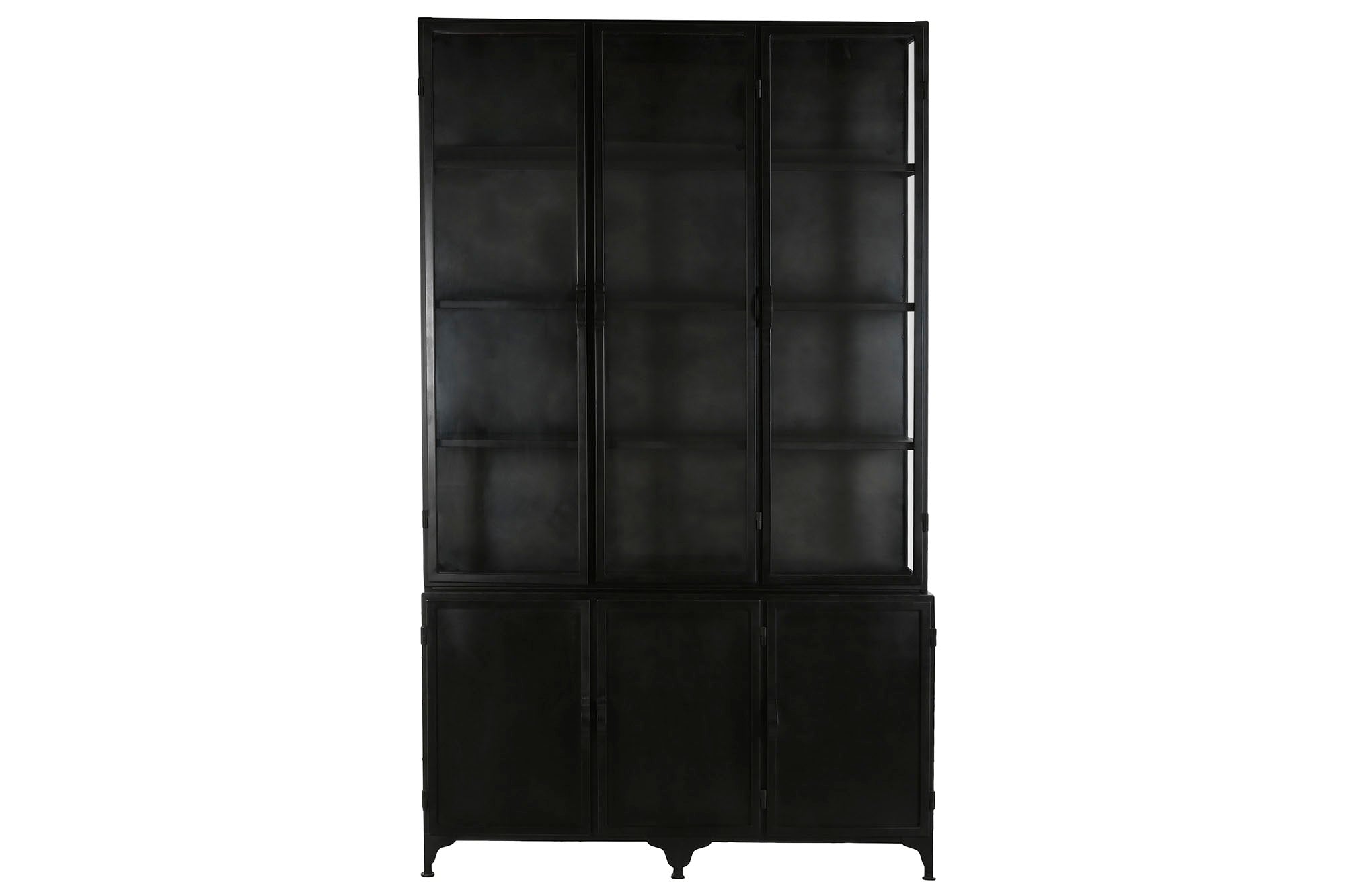 Vitrina Metal 142X47X240 Xxl Dos Cuerpos