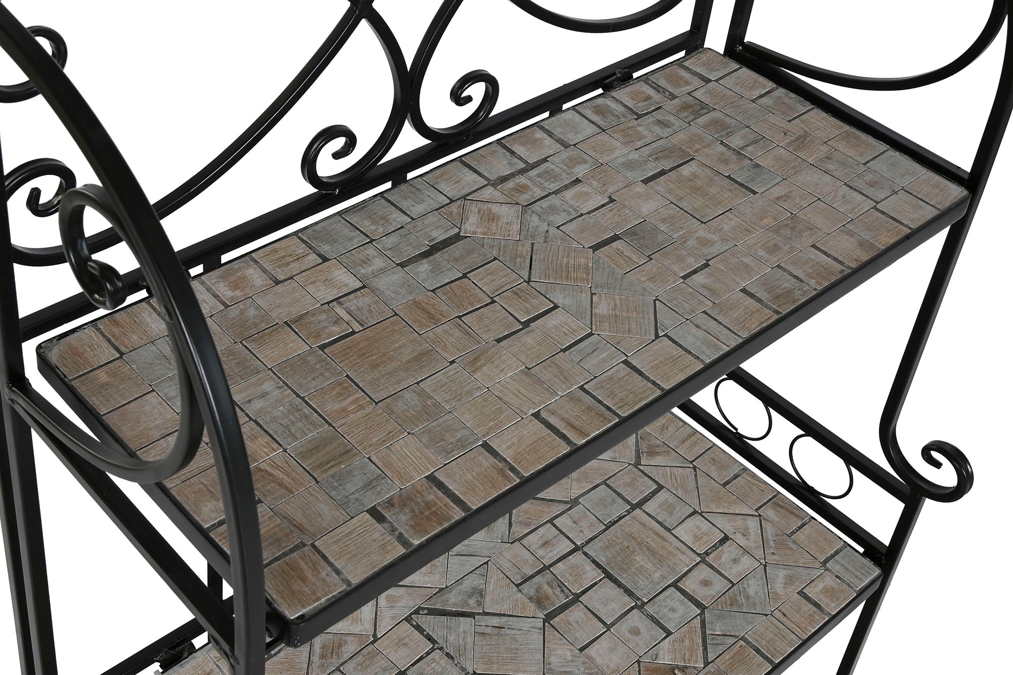 Estanteria Forja Ceramica 58X31,5X117 Mosaico