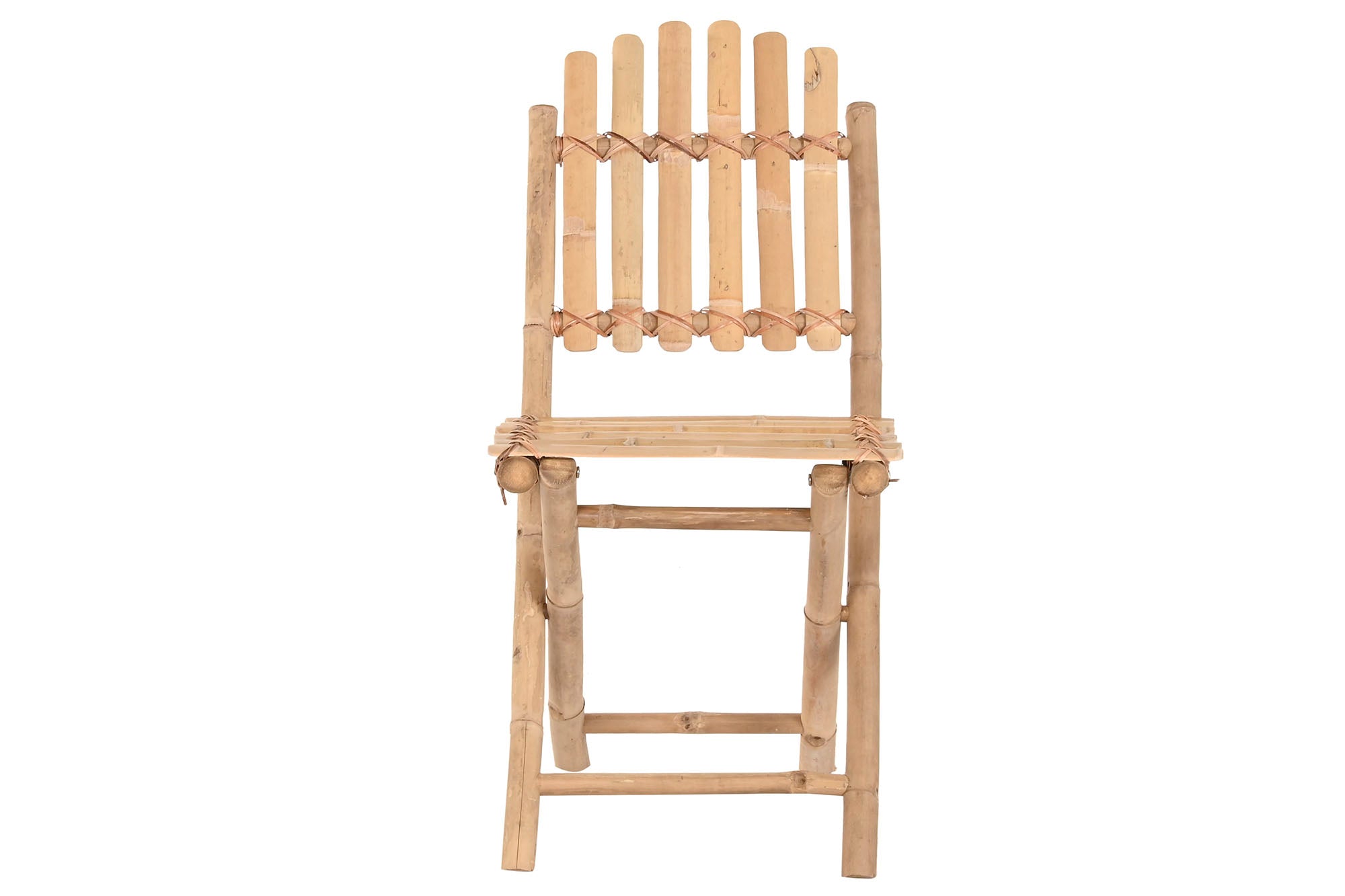 Mesa Set 3 Bambu 61X61X73 Plegable