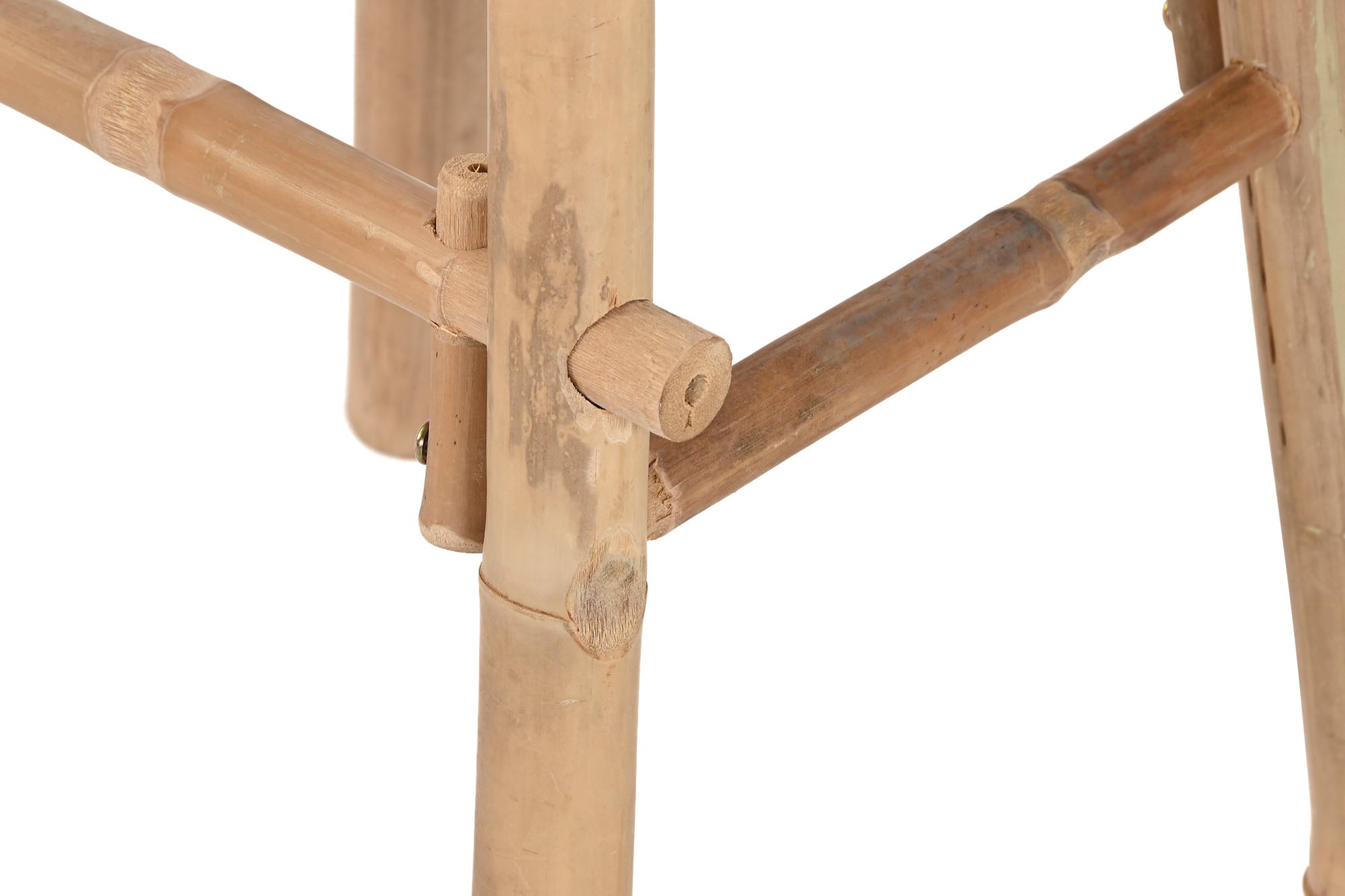 Mesa Bar Set 3 Bambu 50X50X105 2 Taburetes