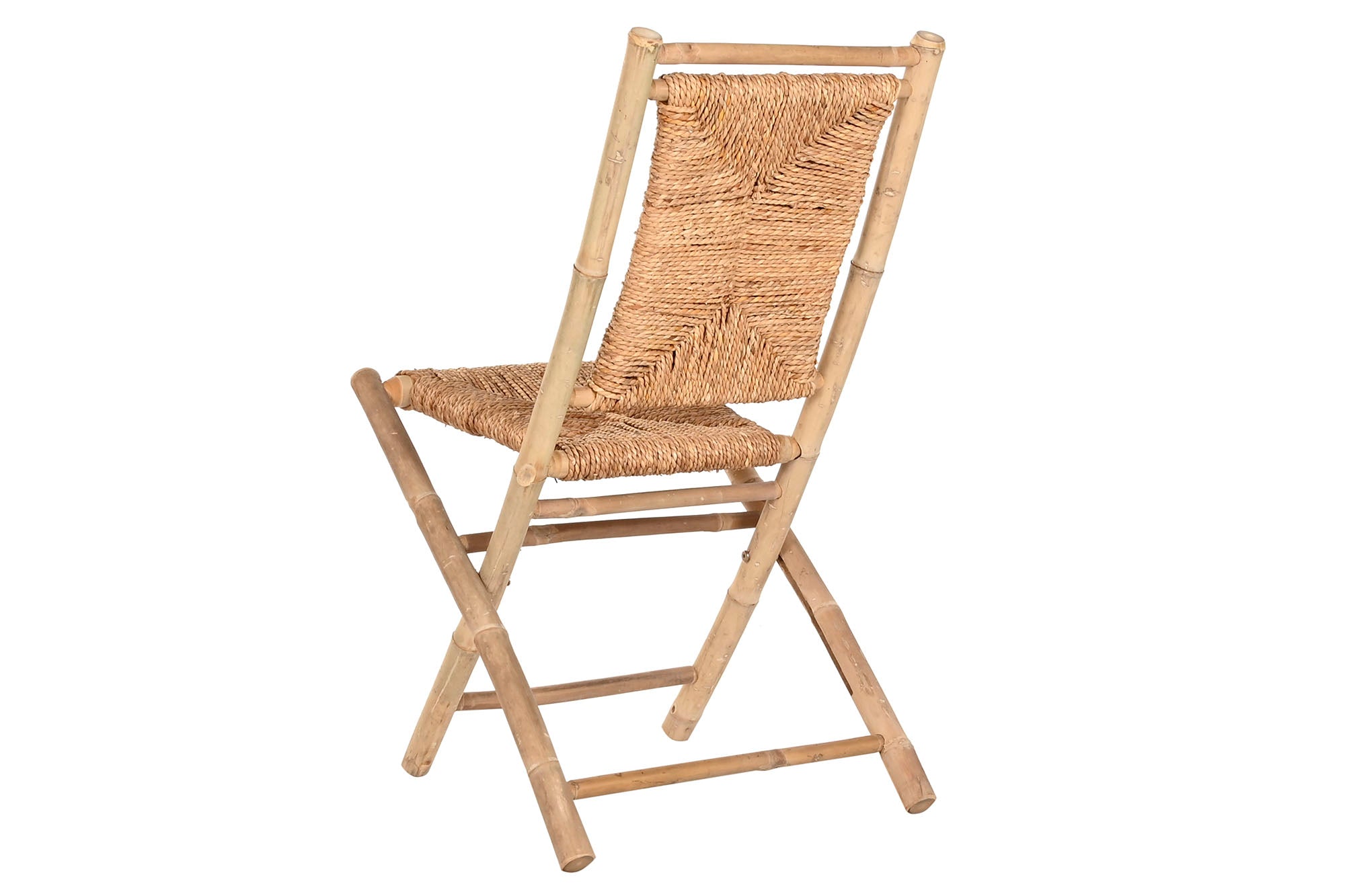 Silla Bambu Fibra 42X51X94