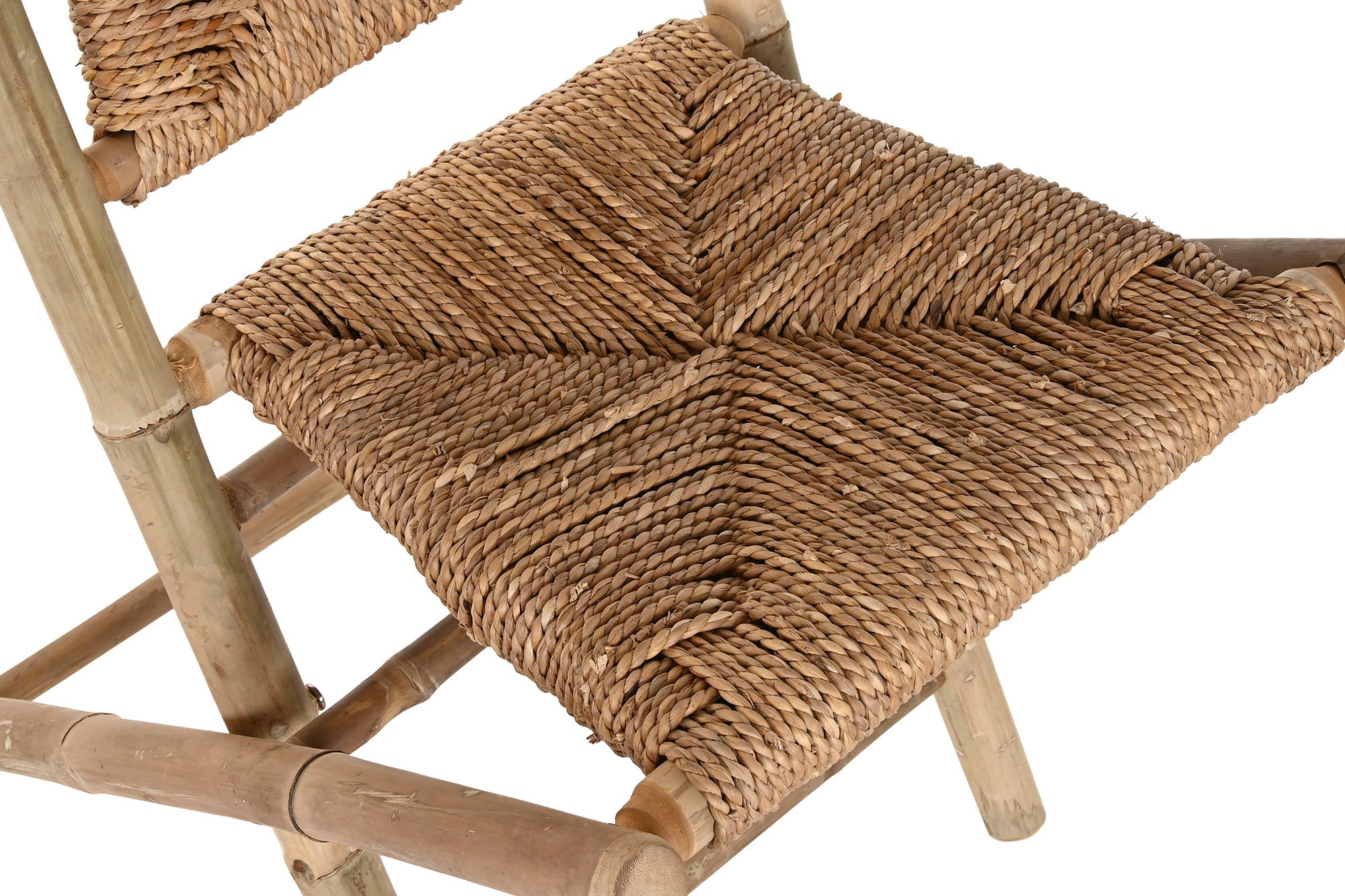 Silla Bambu Fibra 42X51X94