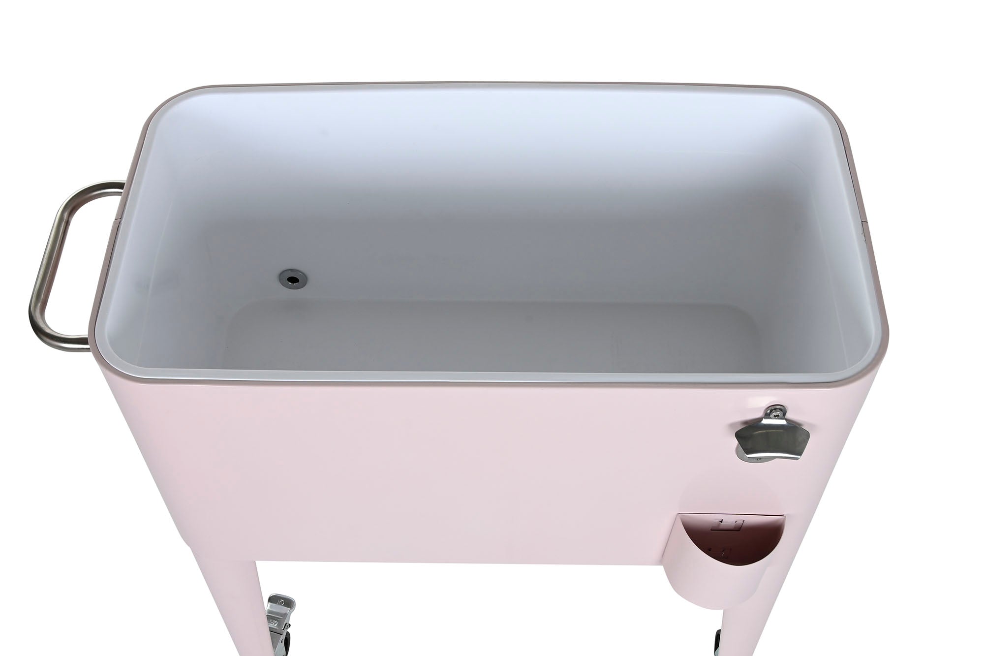 Nevera Acero Pp 74X43X80 56 Litros Rosa