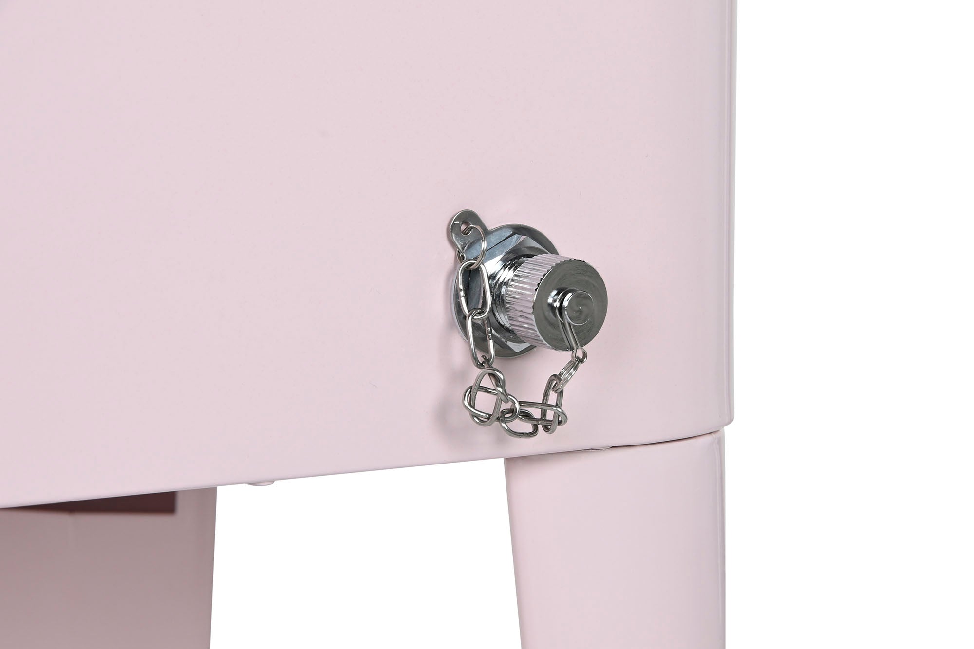 Nevera Acero Pp 74X43X80 56 Litros Rosa