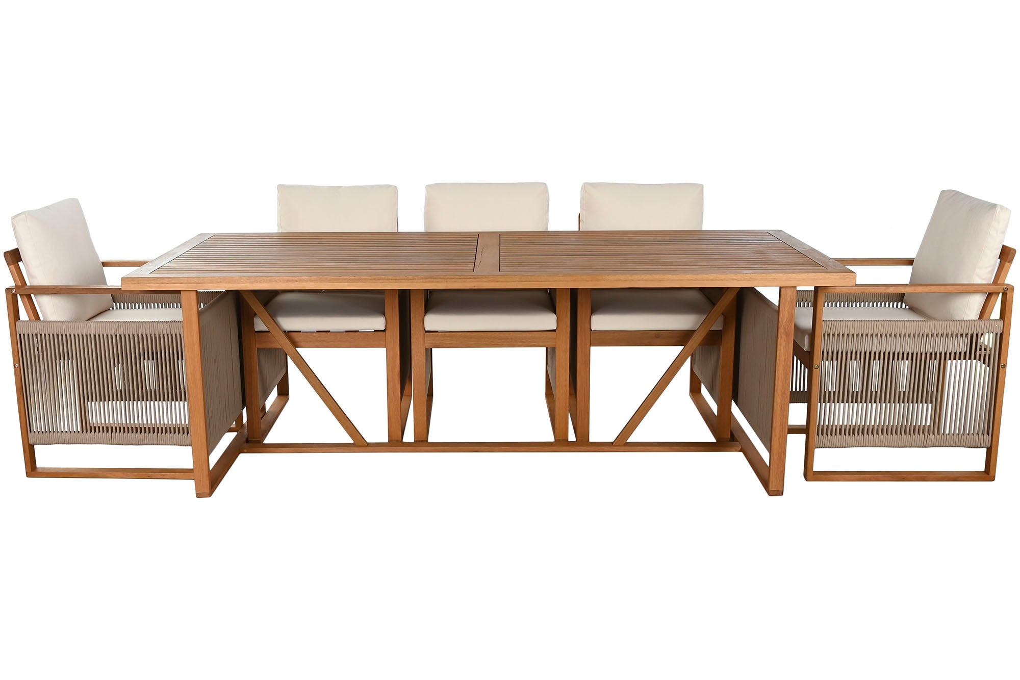 Mesa Comedor Set 9 Eucalipto 230X100X75 118,00 8 C