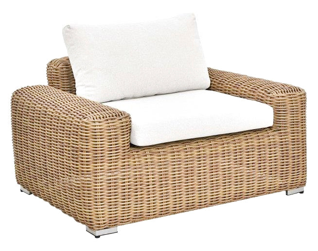 Synthetic Polyester Rattan Armchair 111X87X63
