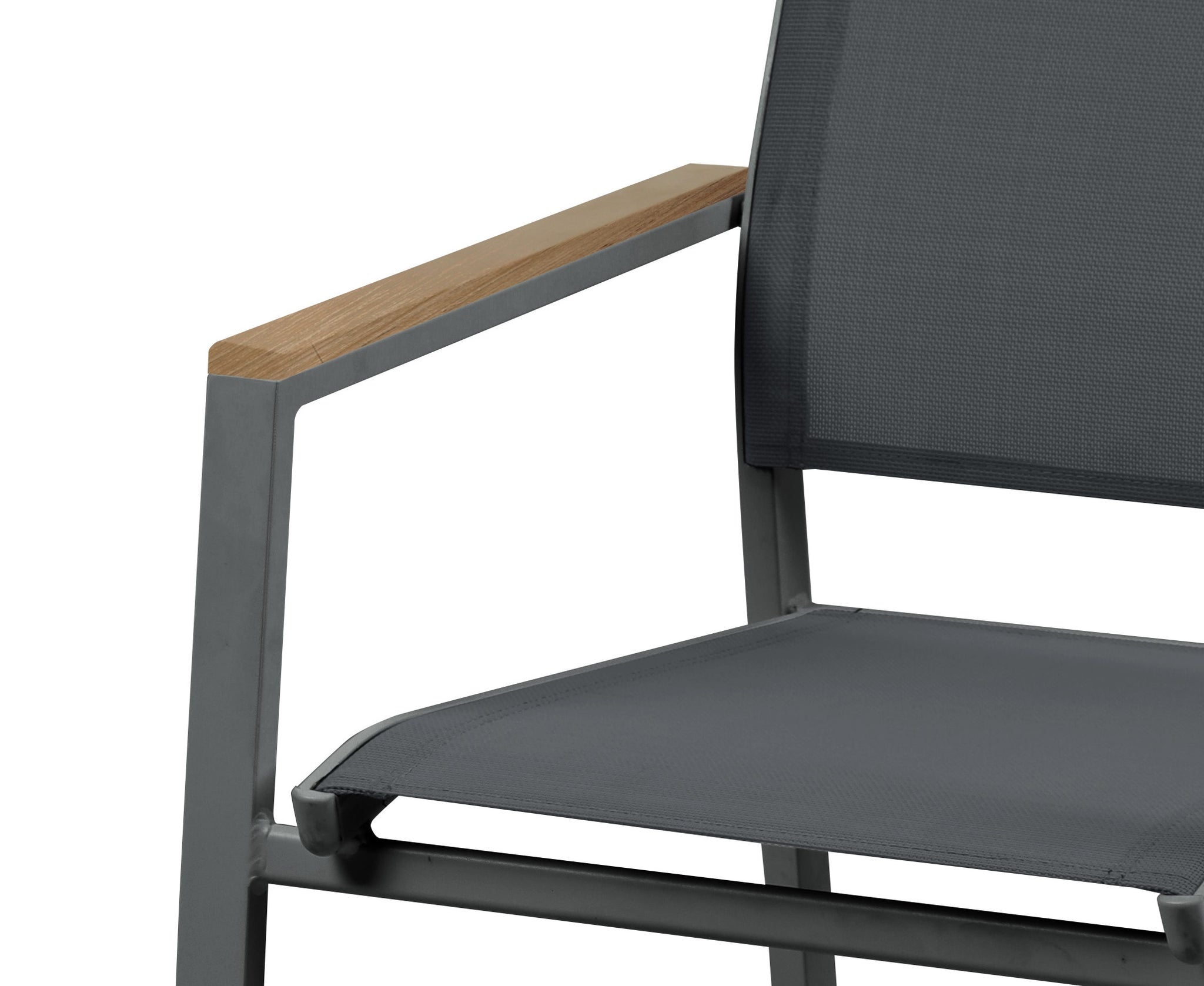 Silla Aluminio Resina 56X56X86