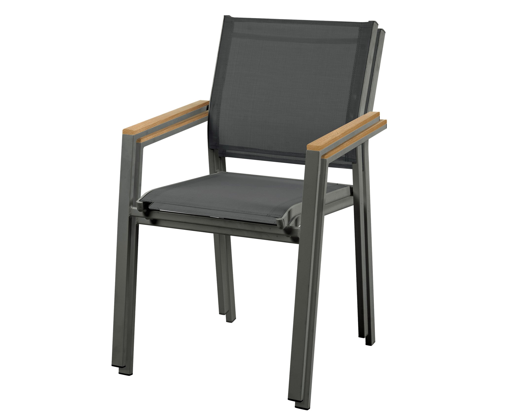 Silla Aluminio Resina 56X56X86