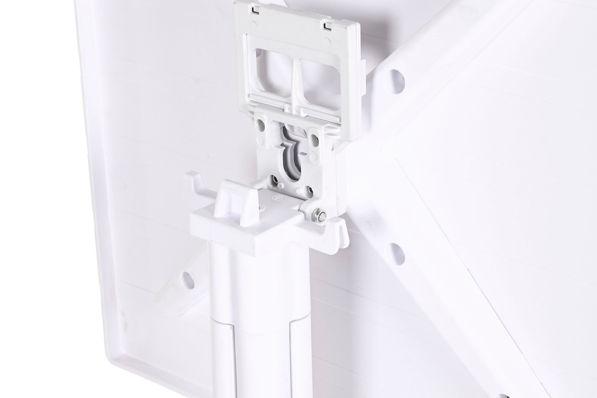 Mesa Metal Pp 70X70X75 Reciclado Blanco