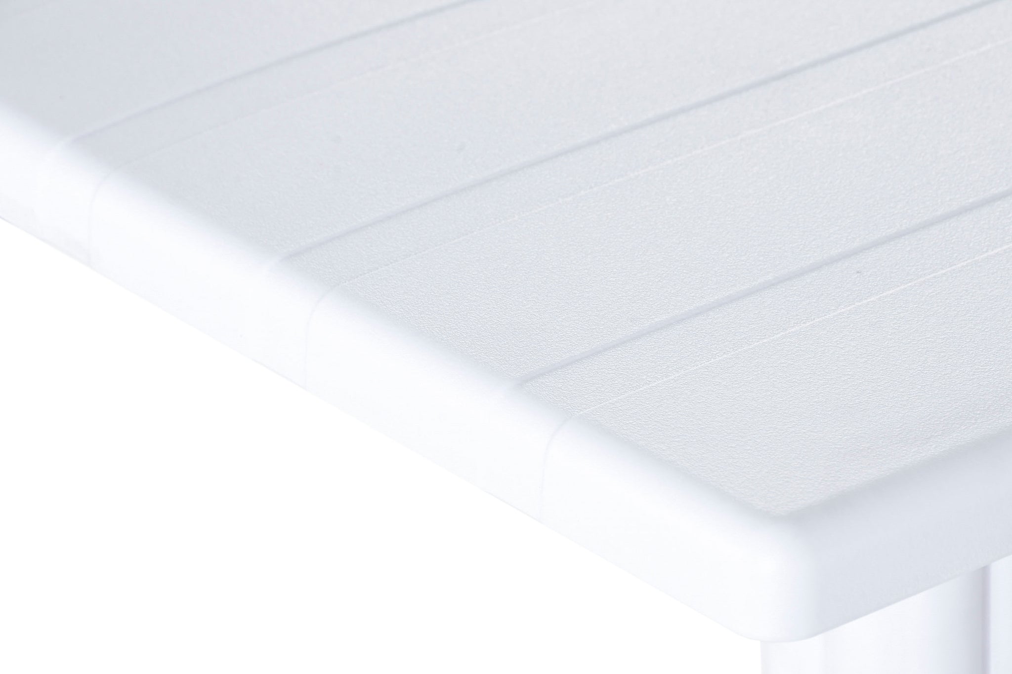 Mesa Metal Pp 70X70X75 Reciclado Blanco