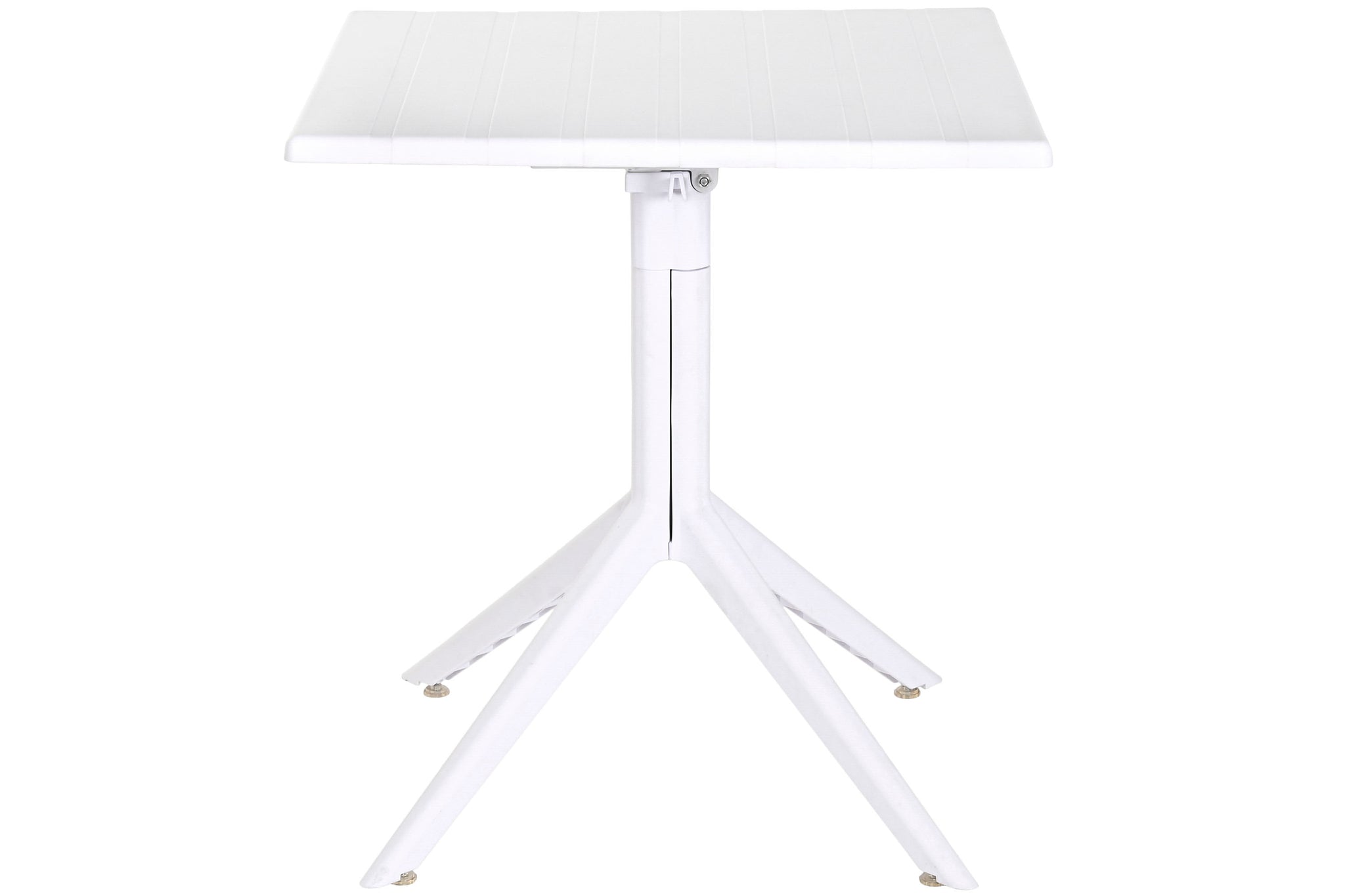 Mesa Metal Pp 70X70X75 Reciclado Blanco