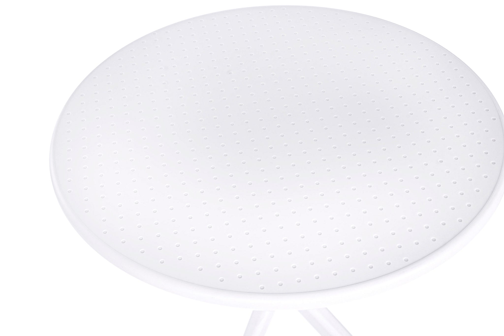 Mesa Metal Pp 80X80X75 Reciclado Blanco