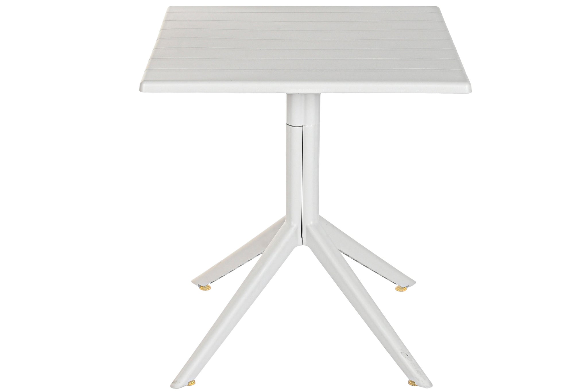 Mesa Metal Pp 70X70X75 Reciclado Gris