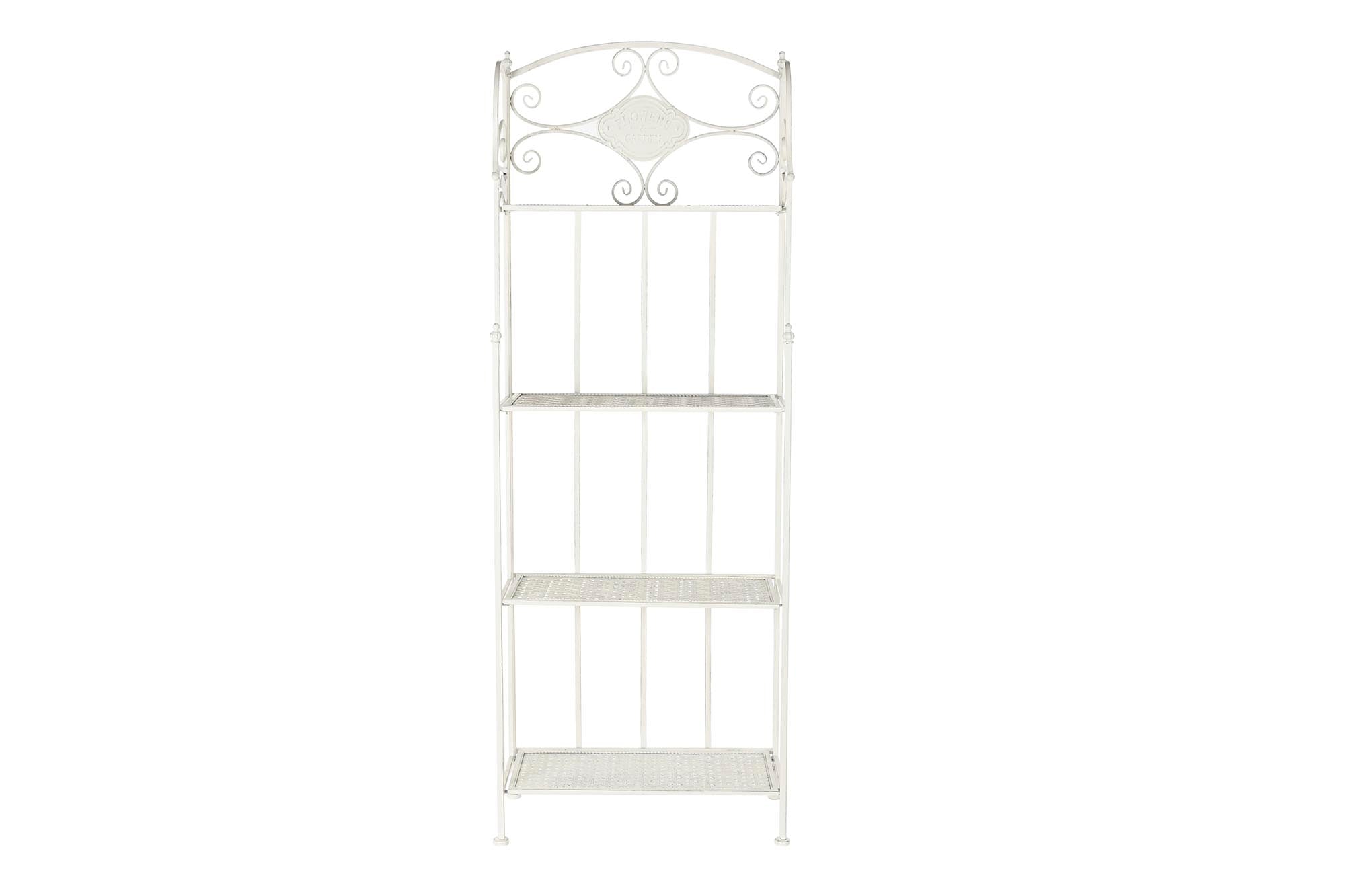 Estanteria Metal 61X29X163,5 Blanco