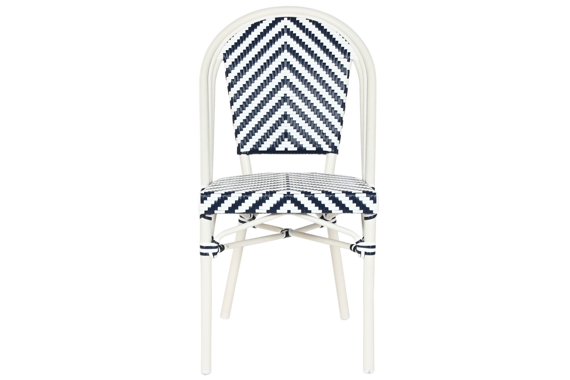 Synthetic Rattan Aluminum Chair 47x58x88 Blue