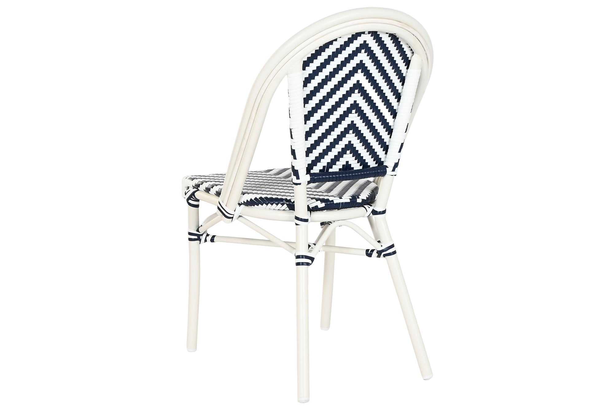 Synthetic Rattan Aluminum Chair 47x58x88 Blue