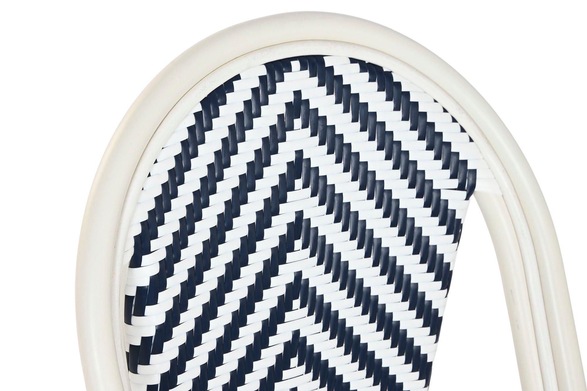 Synthetic Rattan Aluminum Chair 47x58x88 Blue