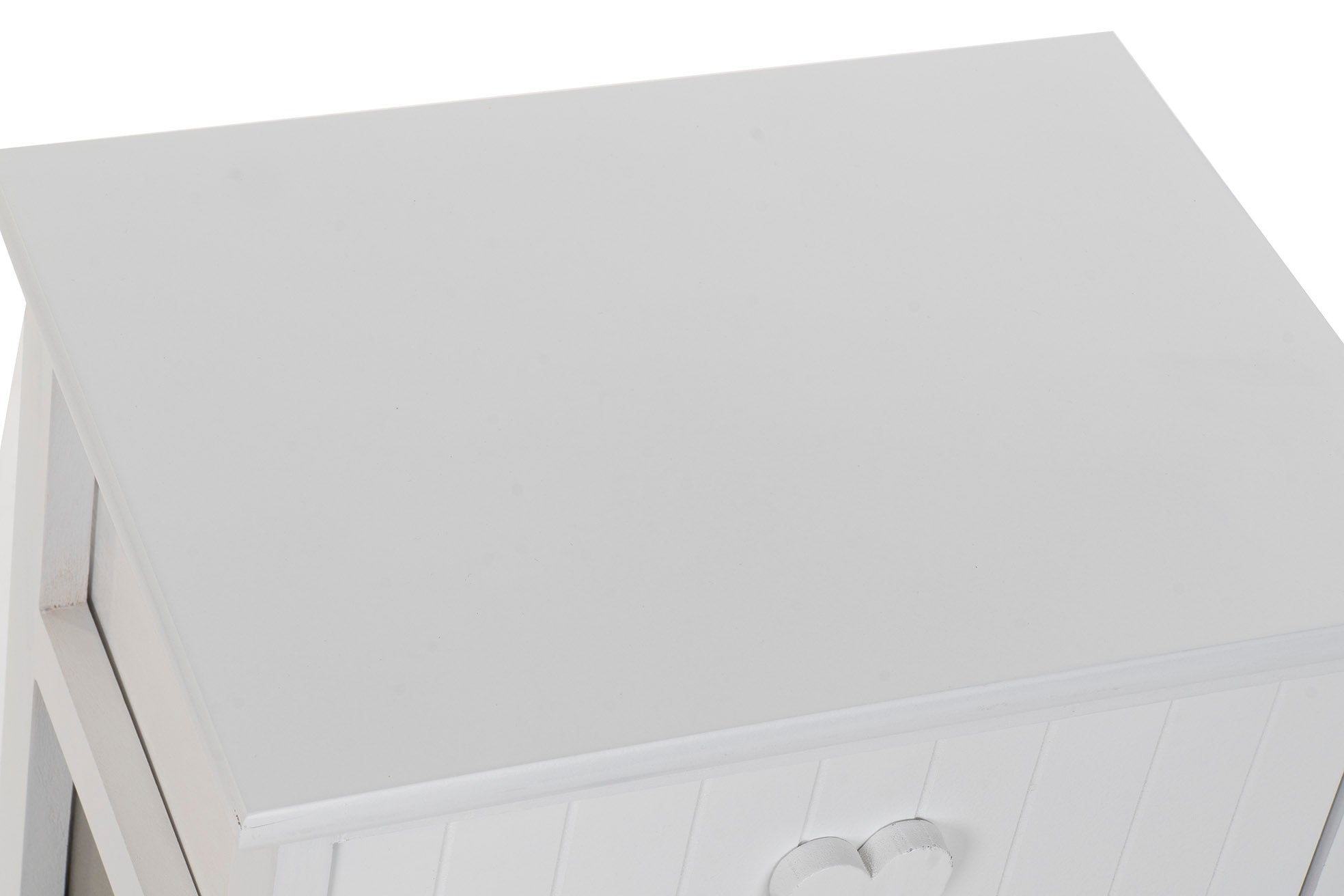 Cajonera Paulownia 40X29X58 Corazon Blanco