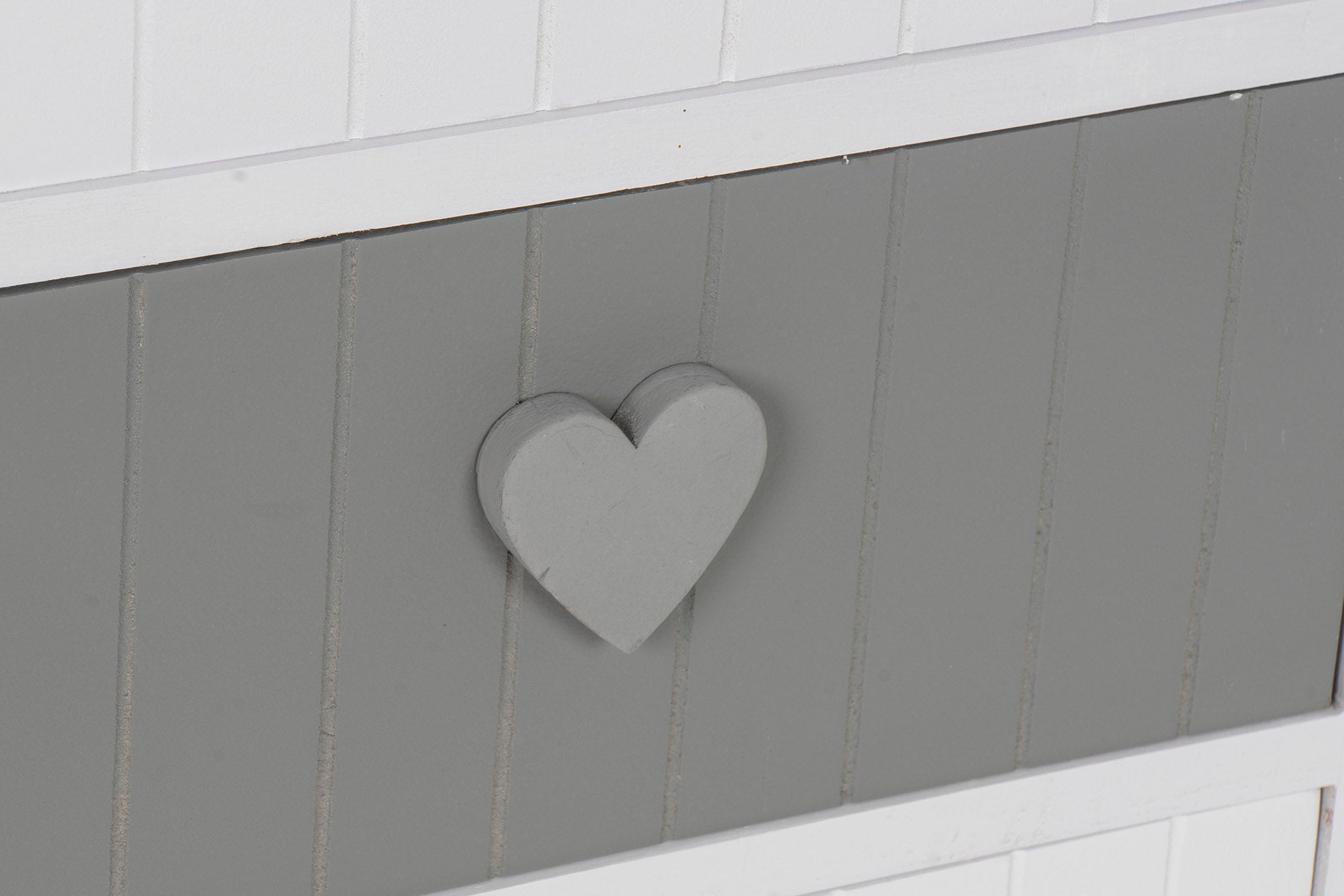 Cajonera Paulownia 40X29X58 Corazon Blanco