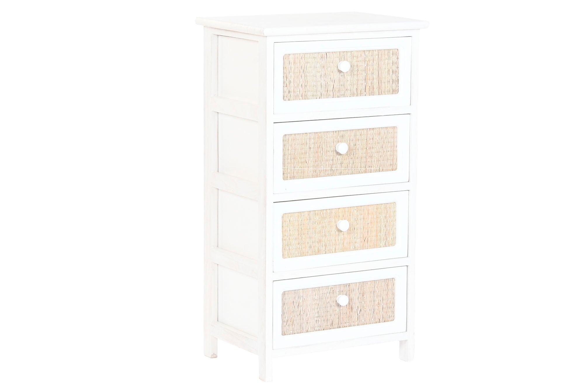 Paulownia Seagrass Chest of Drawers 40X29X73 50 Decape
