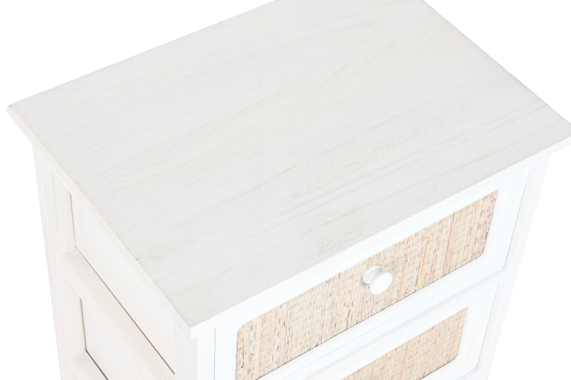 Cajonera Paulownia Seagrass 40X29X73 50 Decape