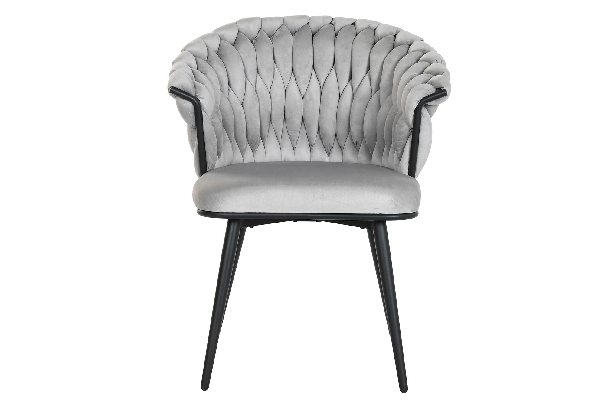 Silla Poliester Metal 66X60X84 Gris