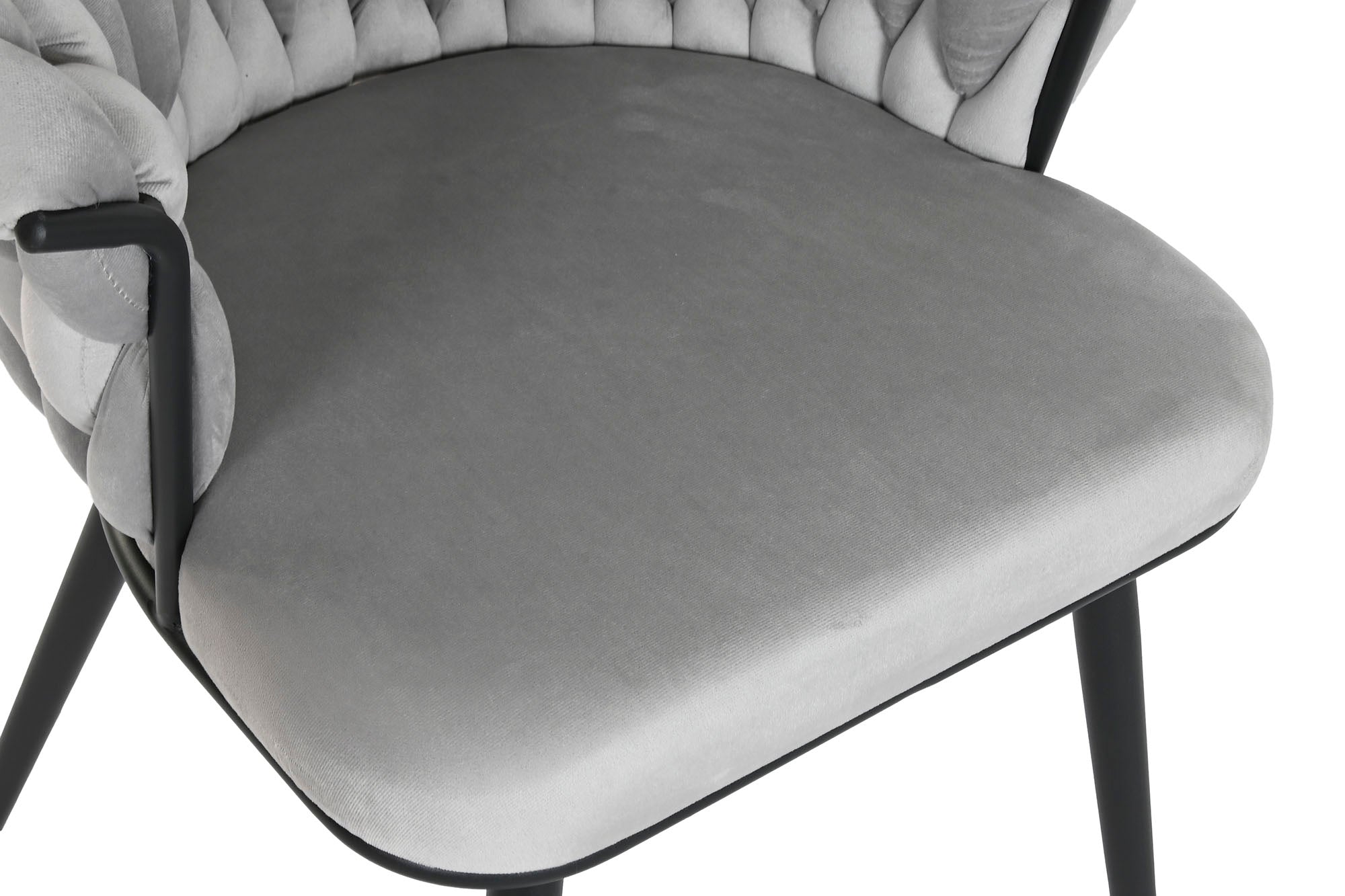 Silla Poliester Metal 66X60X84 Gris