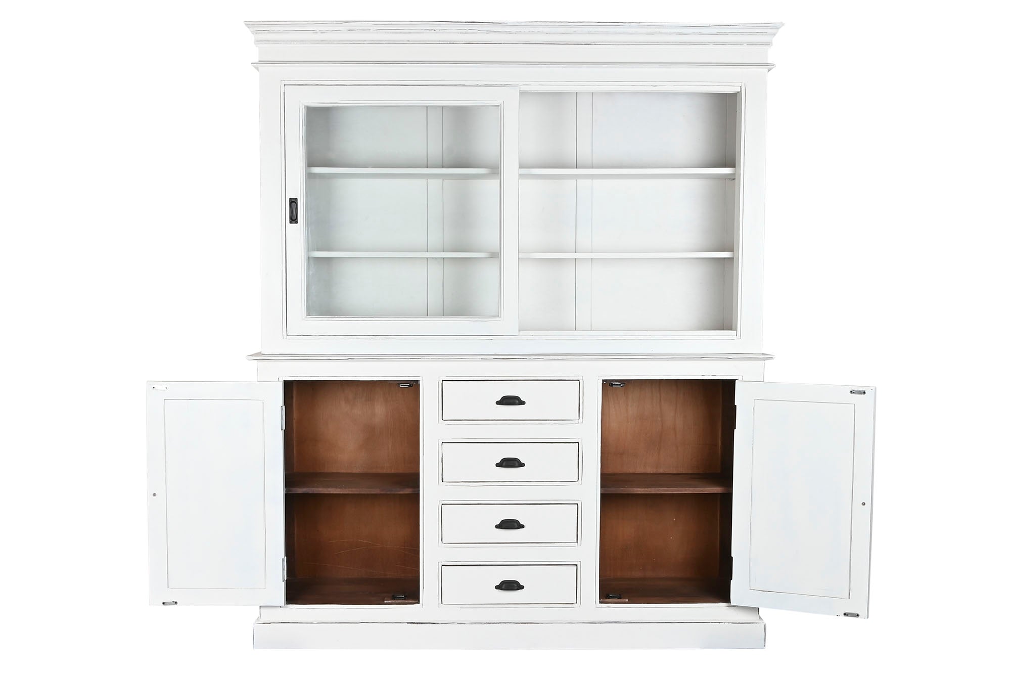 Vitrina Mango Cristal 170X45X200 Blanco