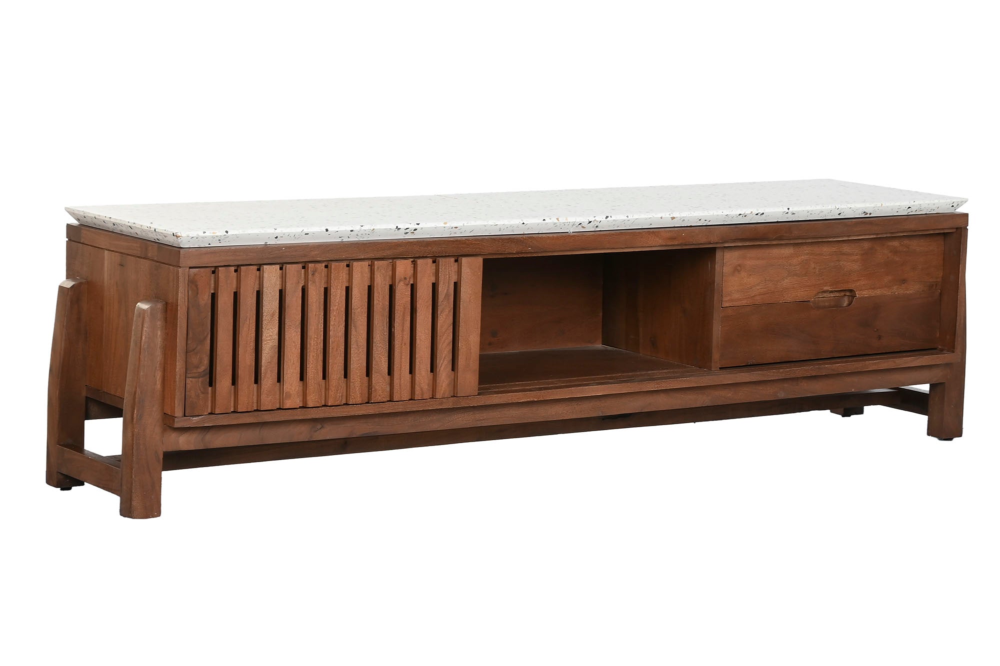 Acacia Terrazzo TV Cabinet 166x46x52