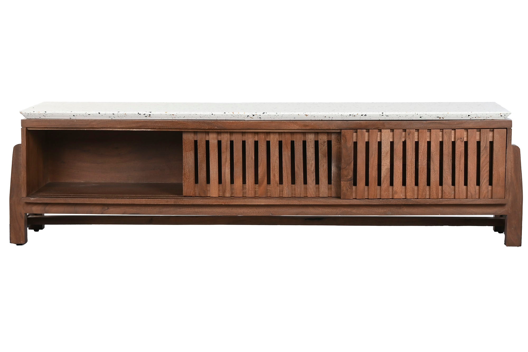 Acacia Terrazzo TV Cabinet 166x46x52