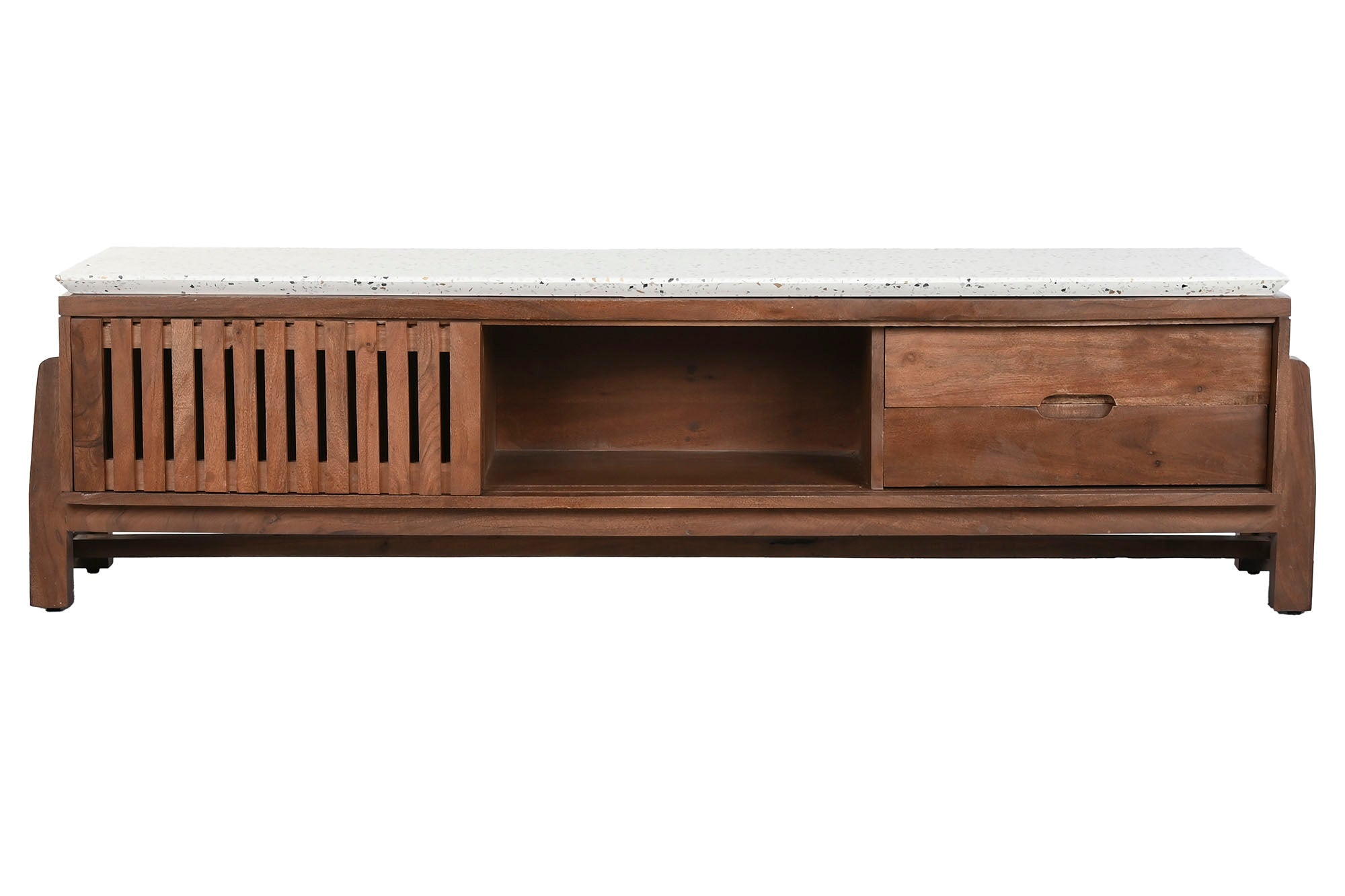 Acacia Terrazzo TV Cabinet 166x46x52