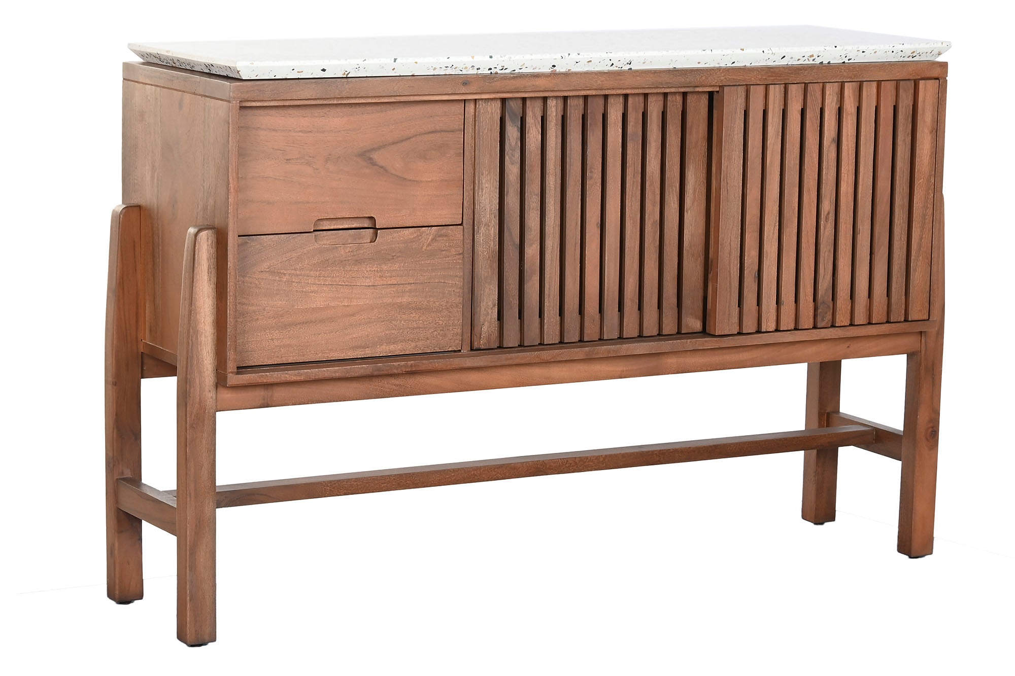 Consola Acacia Terrazo 125X46X92